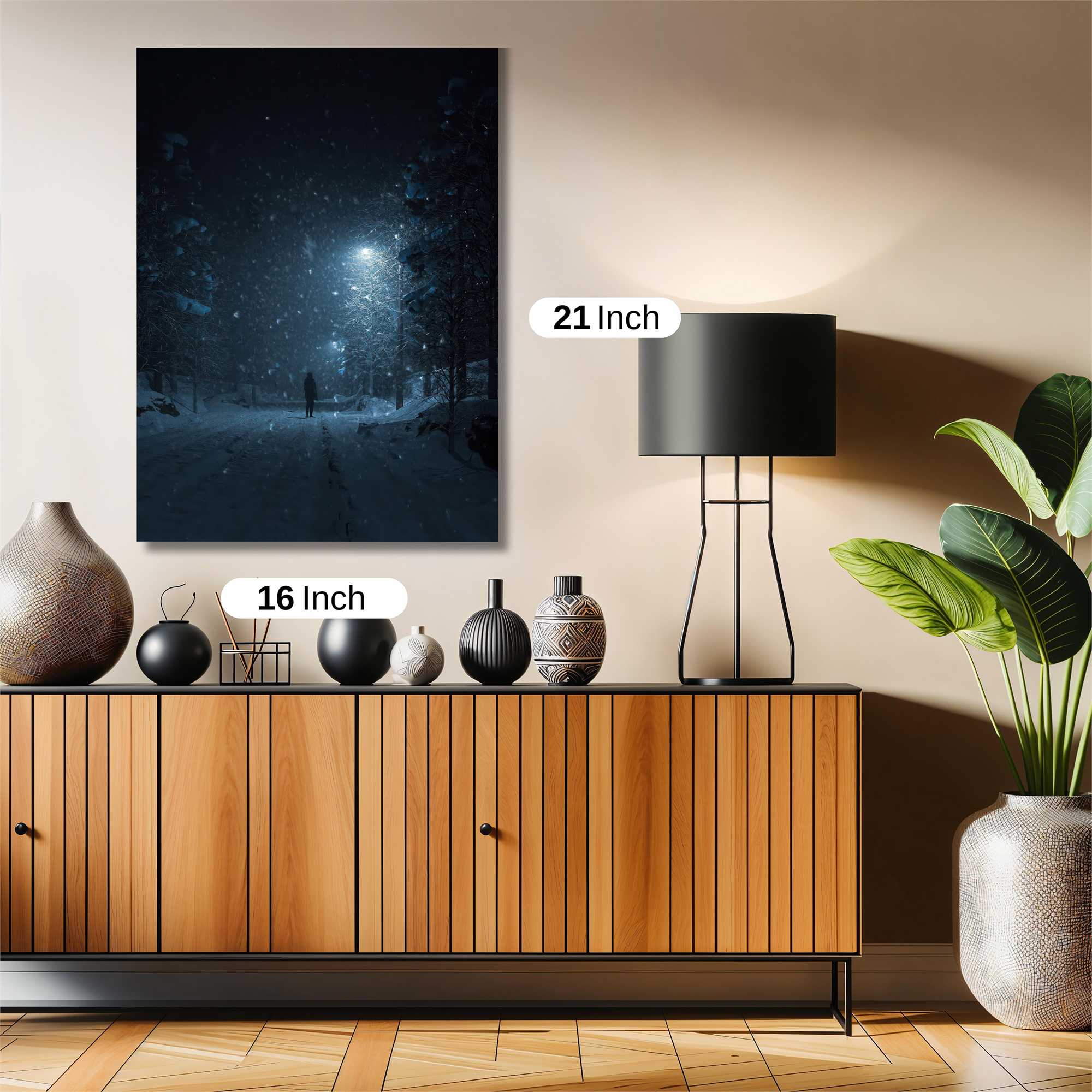 Night Solitude Safe Wall Magnetic / M