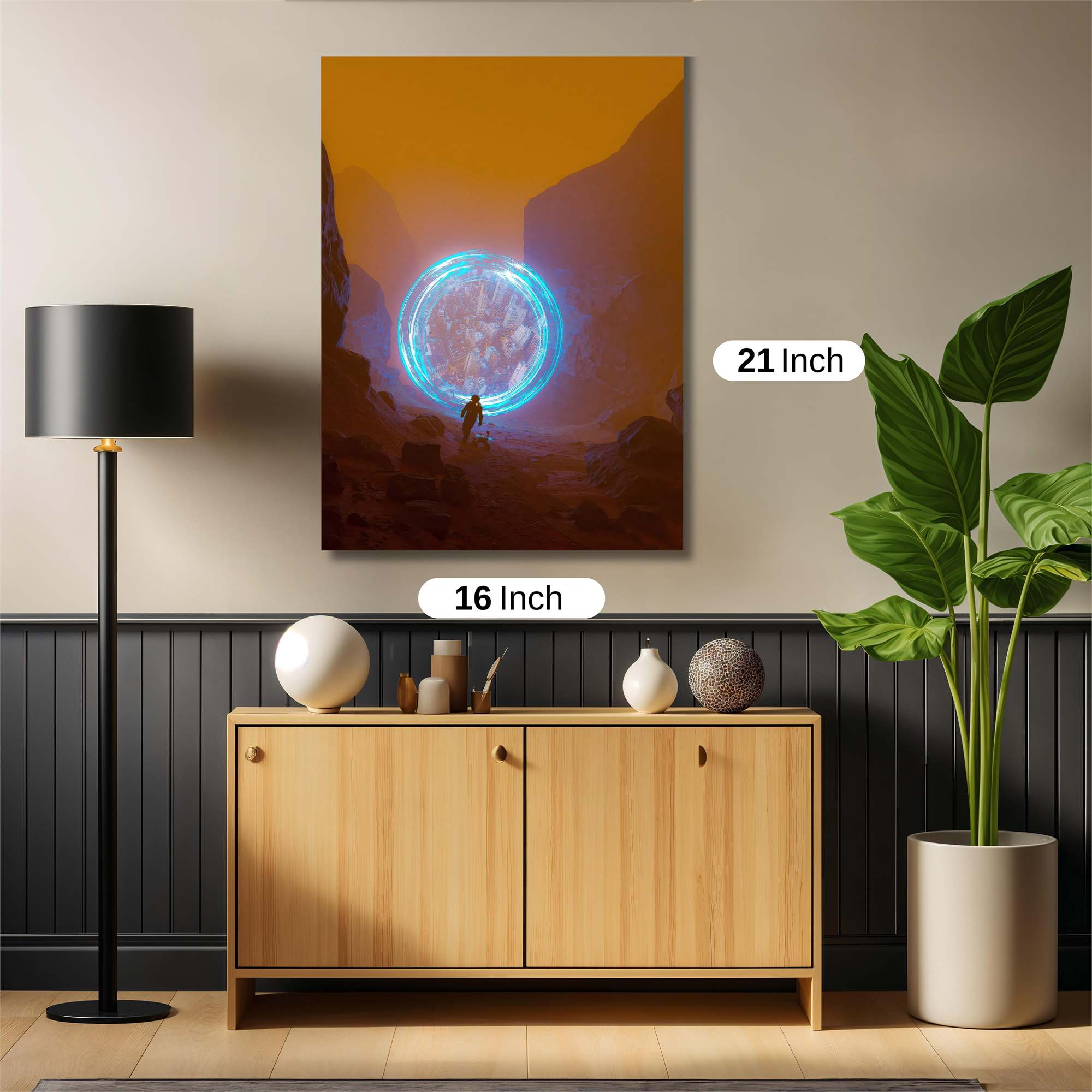 Portal Serene Safe Wall Magnetic / M