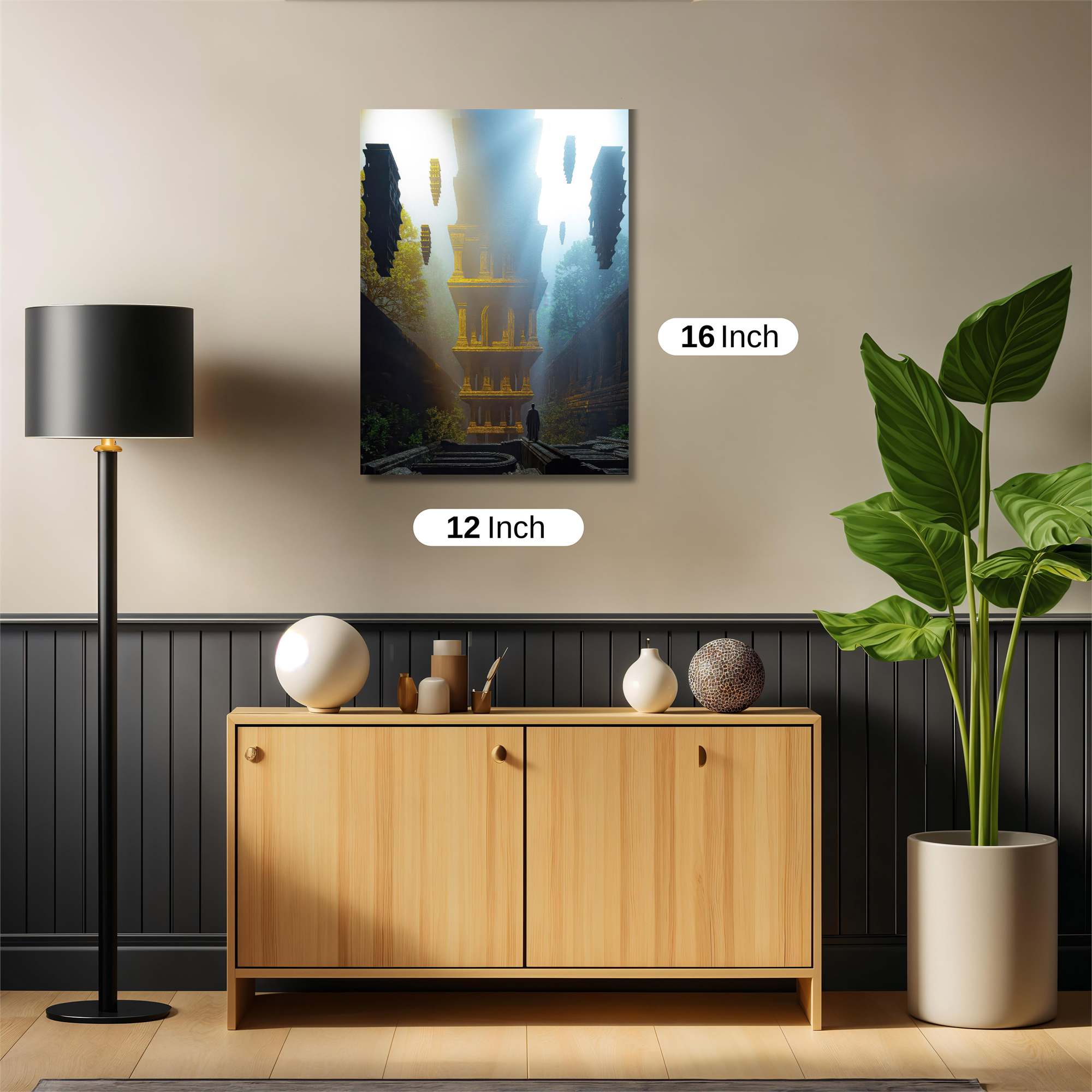 Pagoda Radiance Safe Wall Magnetic / M