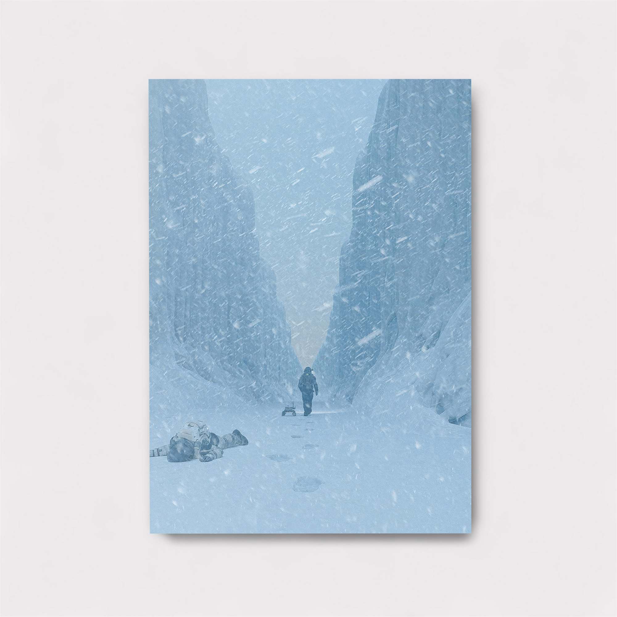 Snowy Solitude Safe Wall Magnetic / M