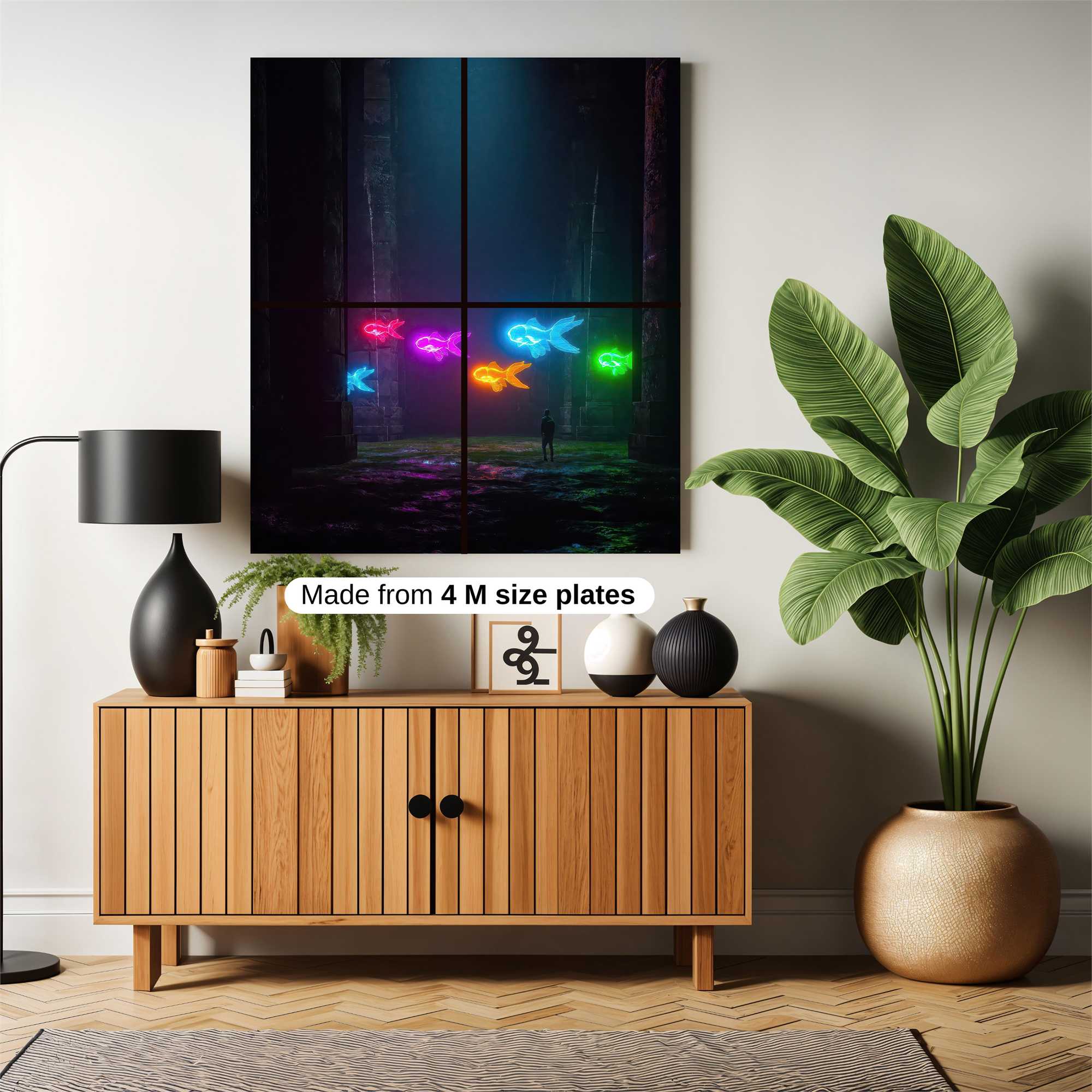 Neon Dreams Safe Wall Magnetic / M