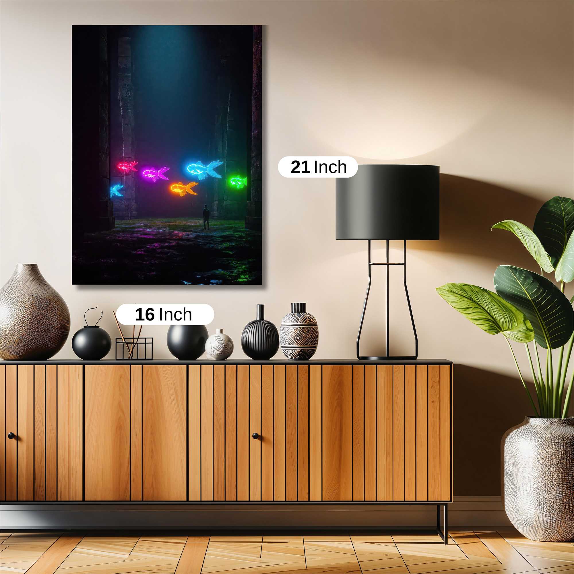 Neon Dreams Safe Wall Magnetic / M