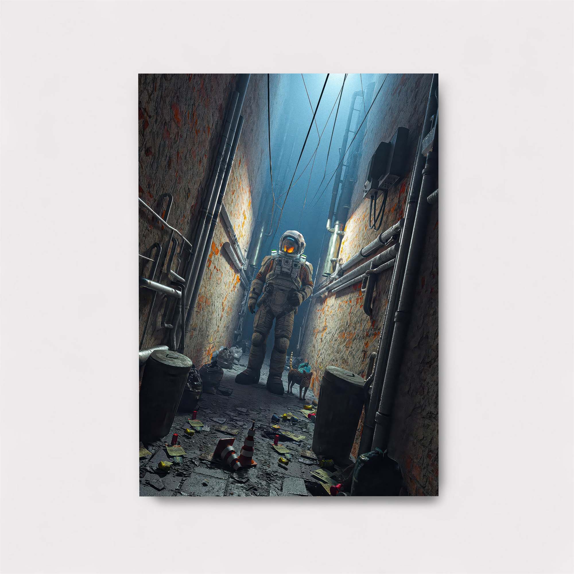 Astronaut Gloom Safe Wall Magnetic / M