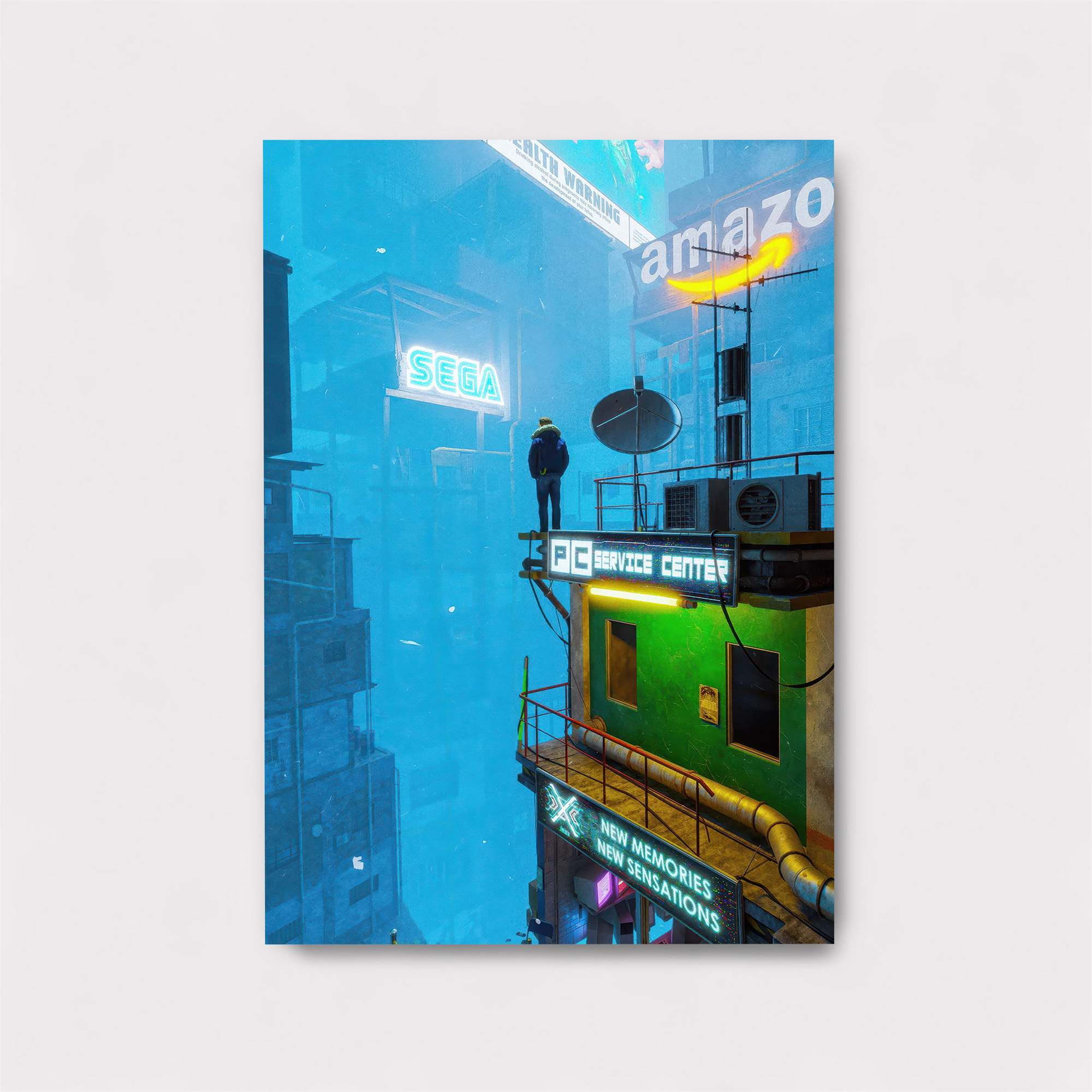 Cyberpunk Solitude Safe Wall Magnetic / M