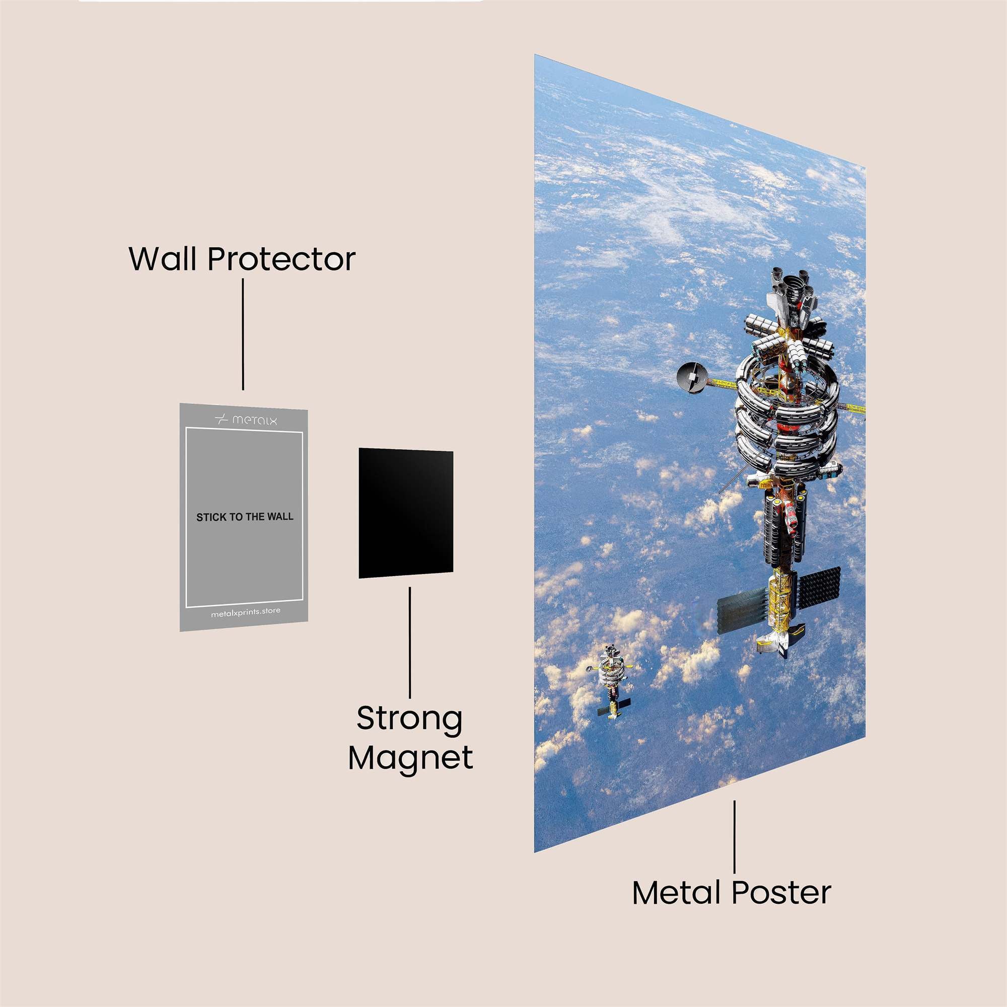Mir Serene Safe Wall Magnetic / M