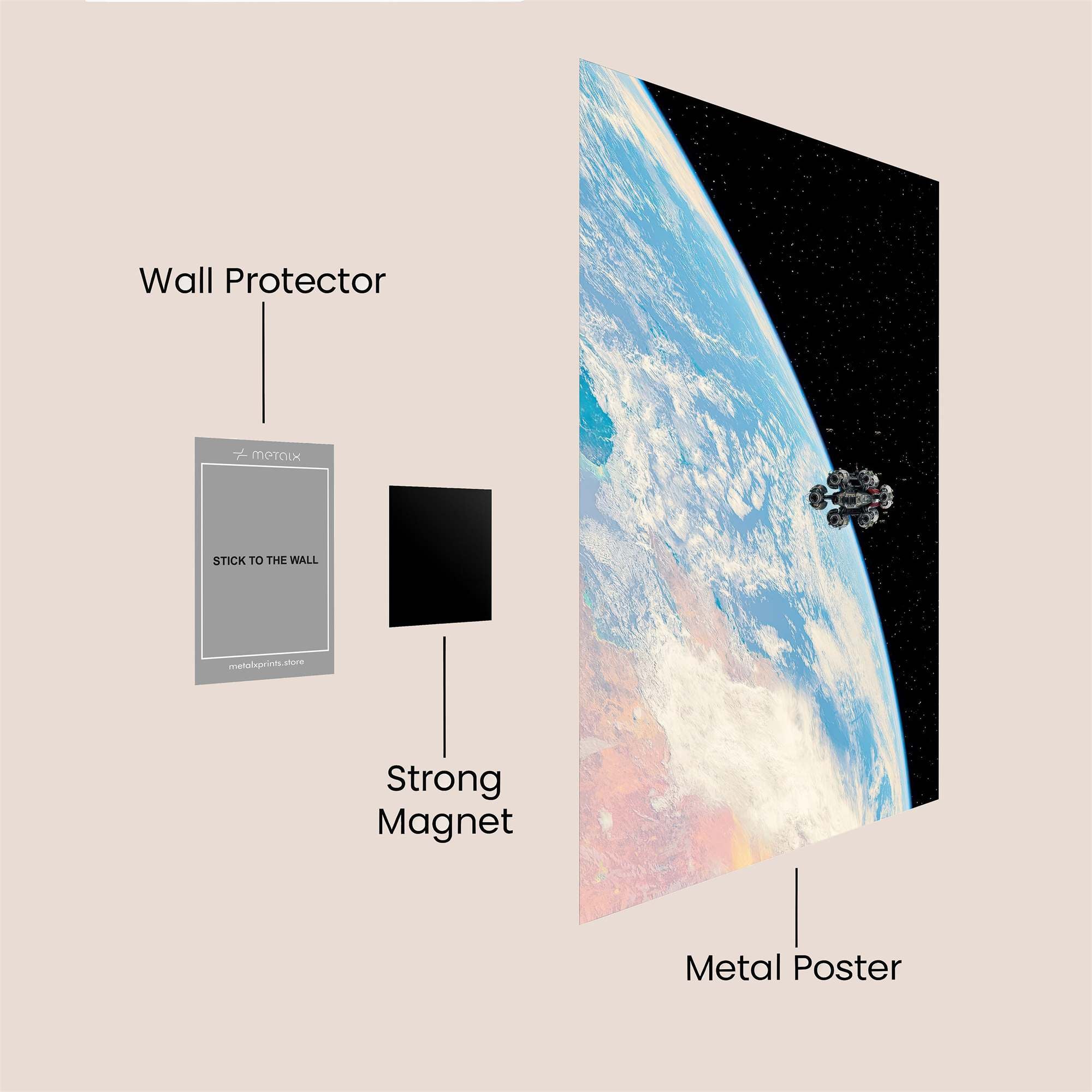 Earth Serenity Safe Wall Magnetic / M