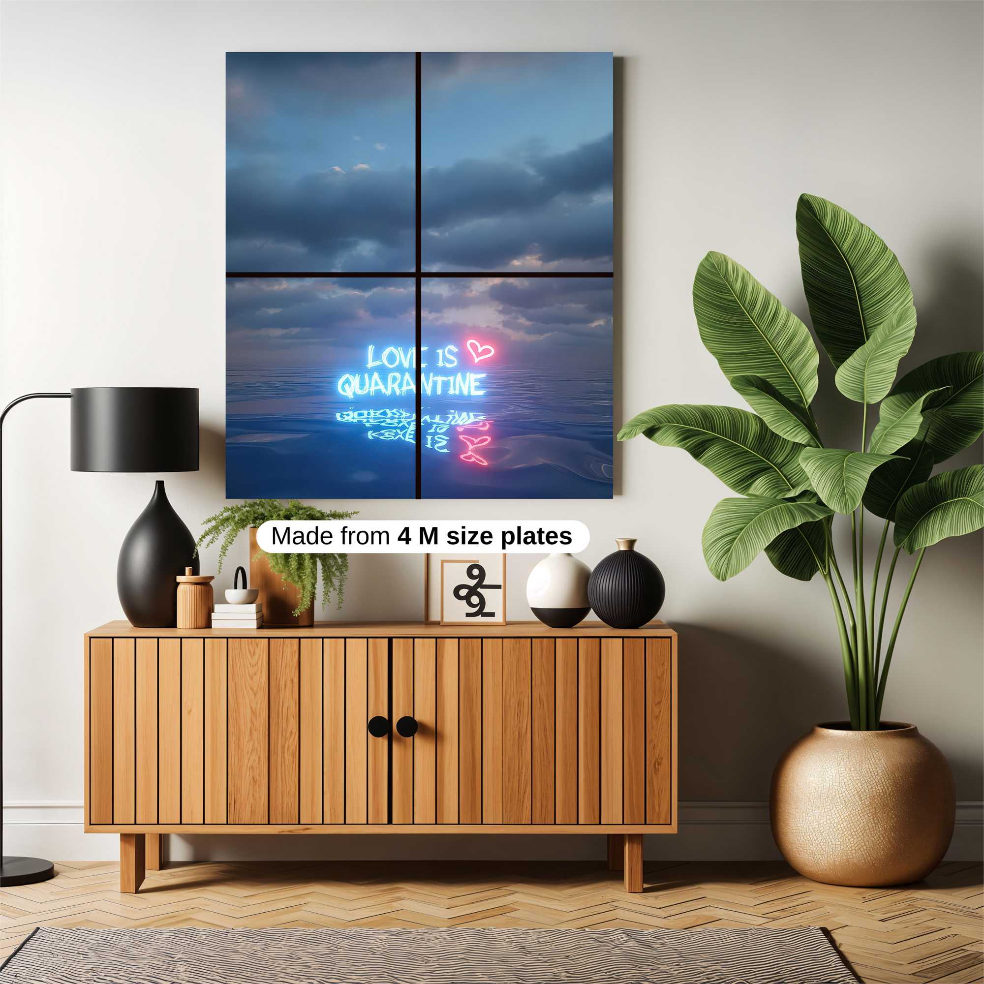 Love Quarantine Safe Wall Magnetic / M