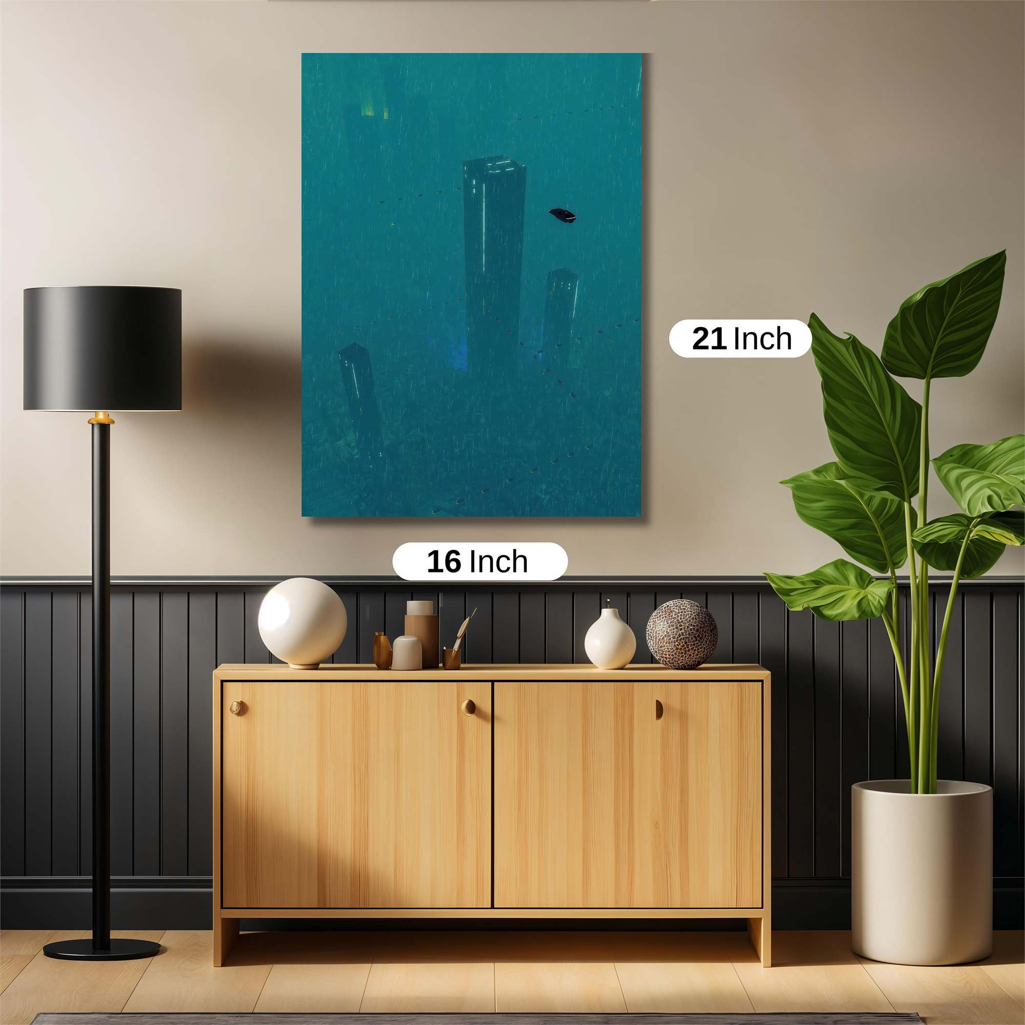 Submarine Mystery Safe Wall Magnetic / M