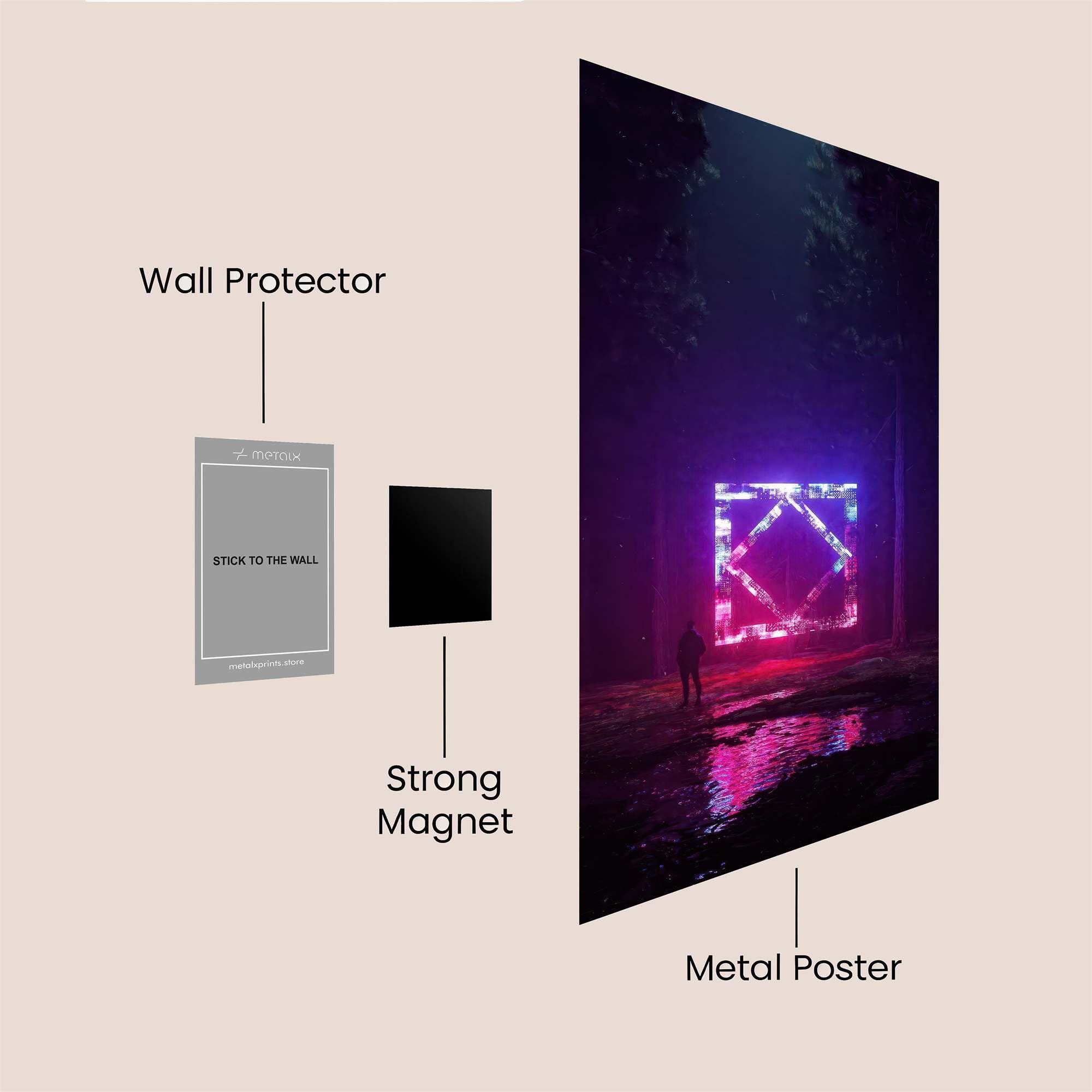 Portal Enigmatic Safe Wall Magnetic / M
