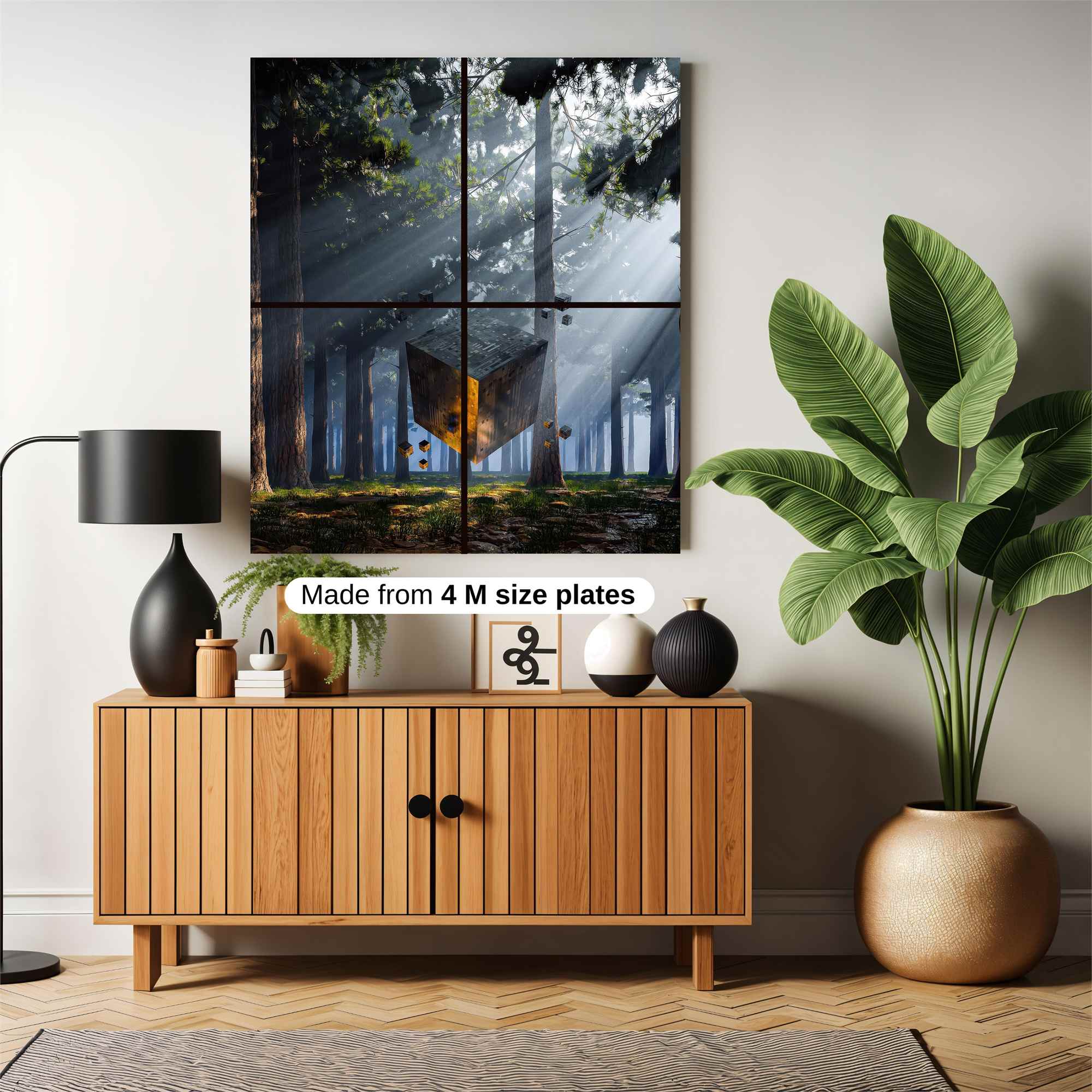 Cube Enigma Safe Wall Magnetic / M