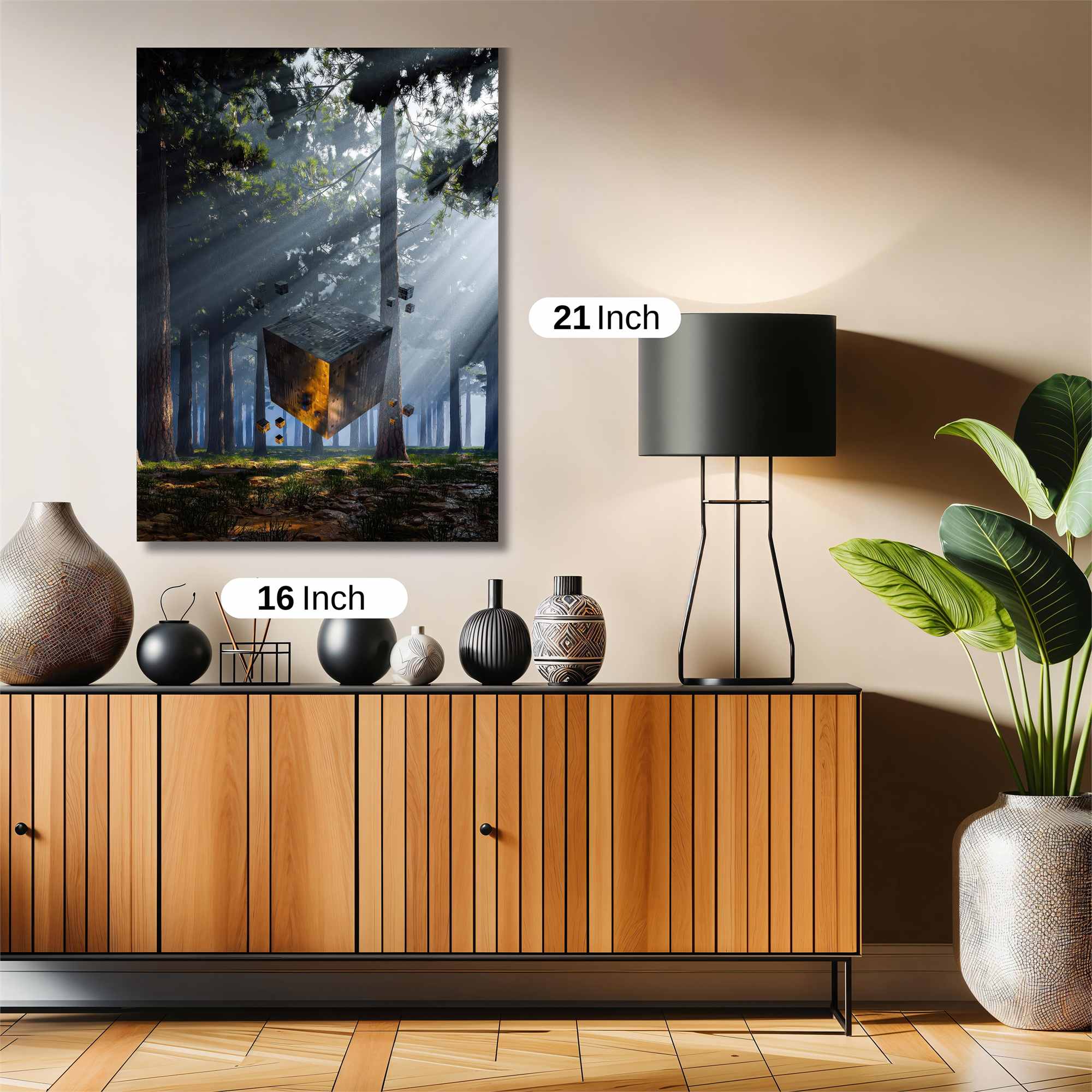 Cube Enigma Safe Wall Magnetic / M