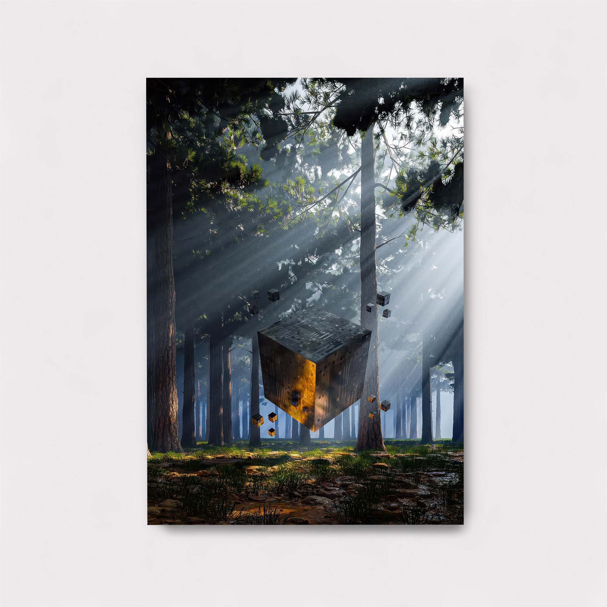 Cube Enigma Safe Wall Magnetic / M