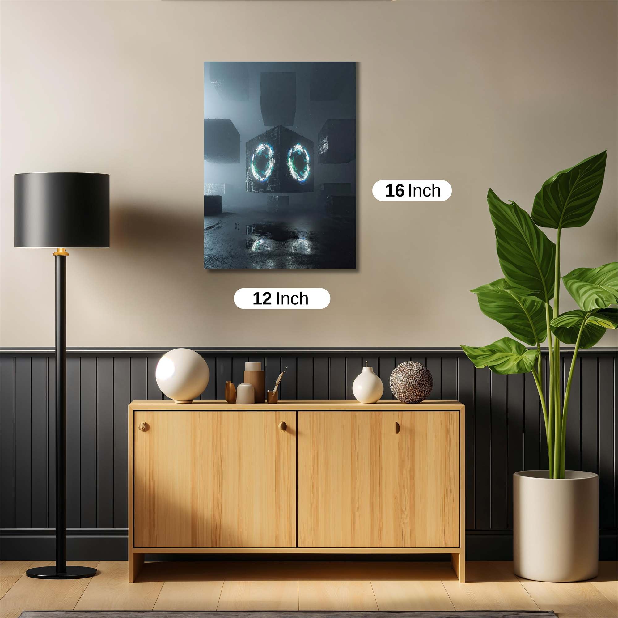Cube Enigma Safe Wall Magnetic / M