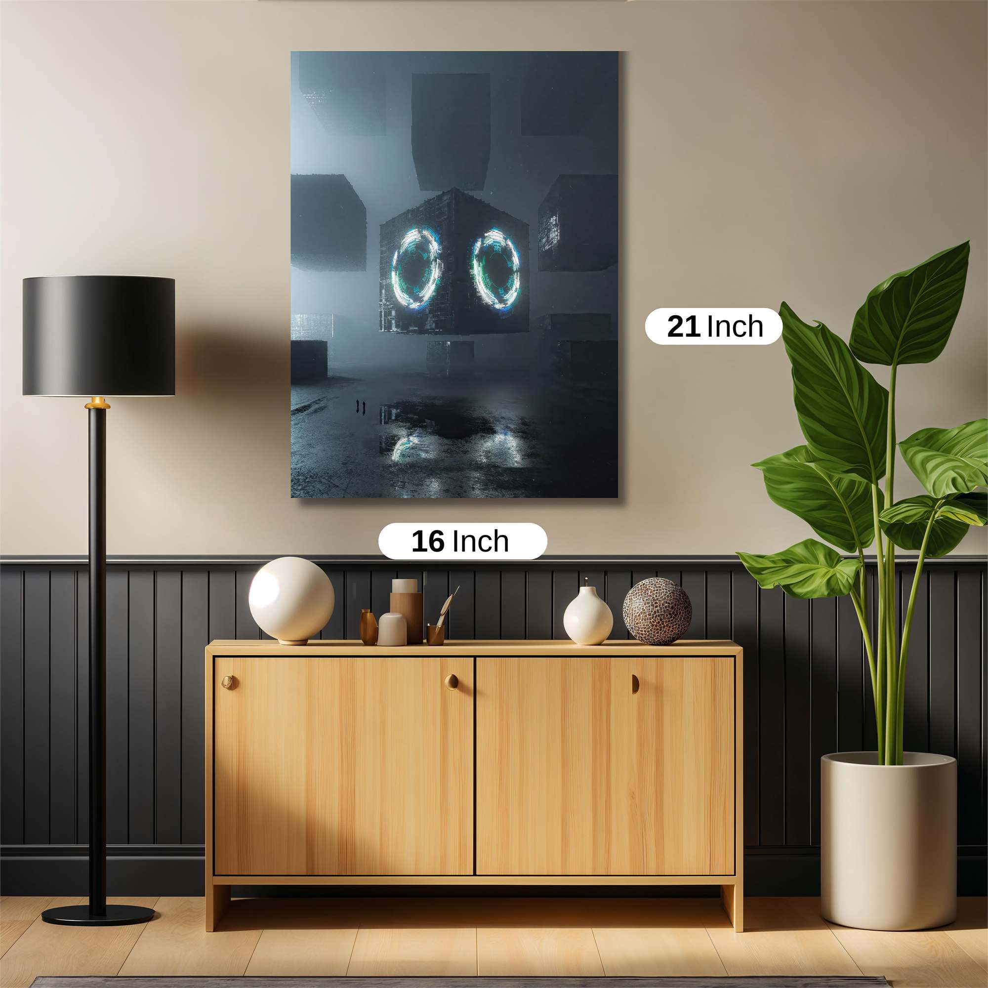 Cube Enigma Safe Wall Magnetic / M