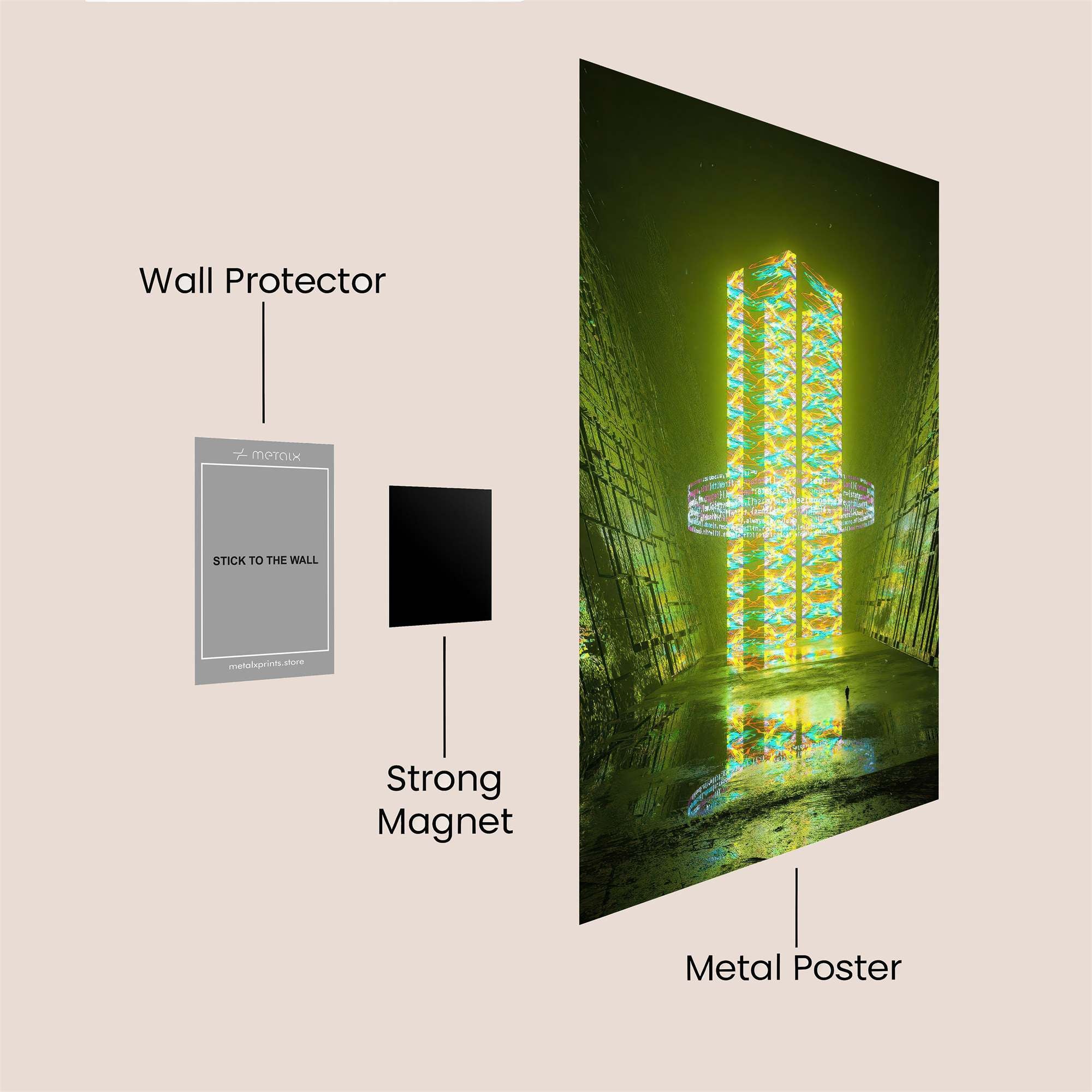 Monolith Radiant Safe Wall Magnetic / M