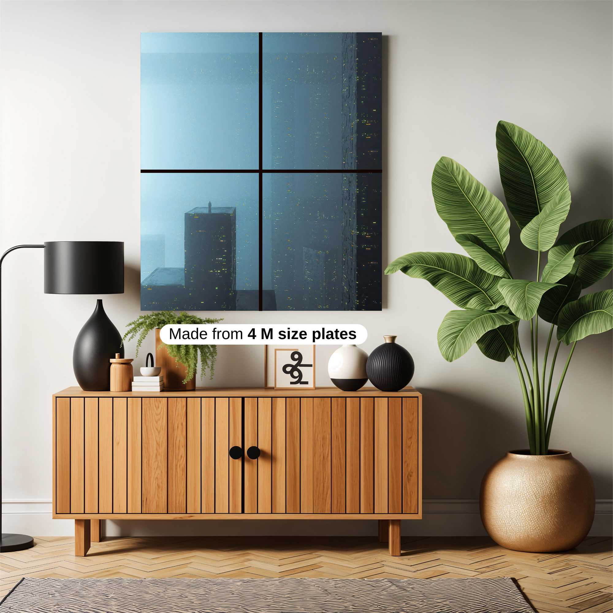 City Dreamscape Safe Wall Magnetic / M