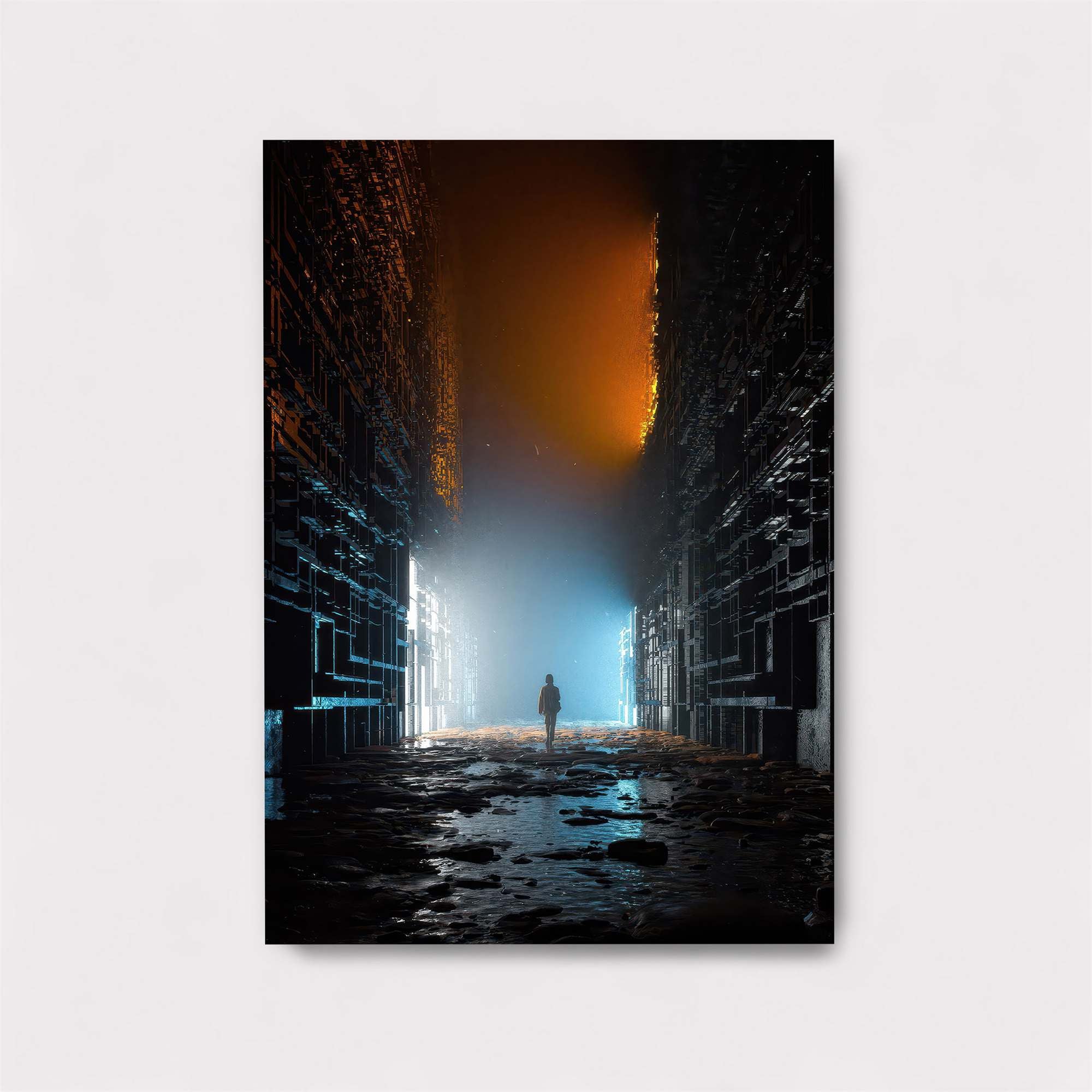 Neon Solitude Safe Wall Magnetic / M