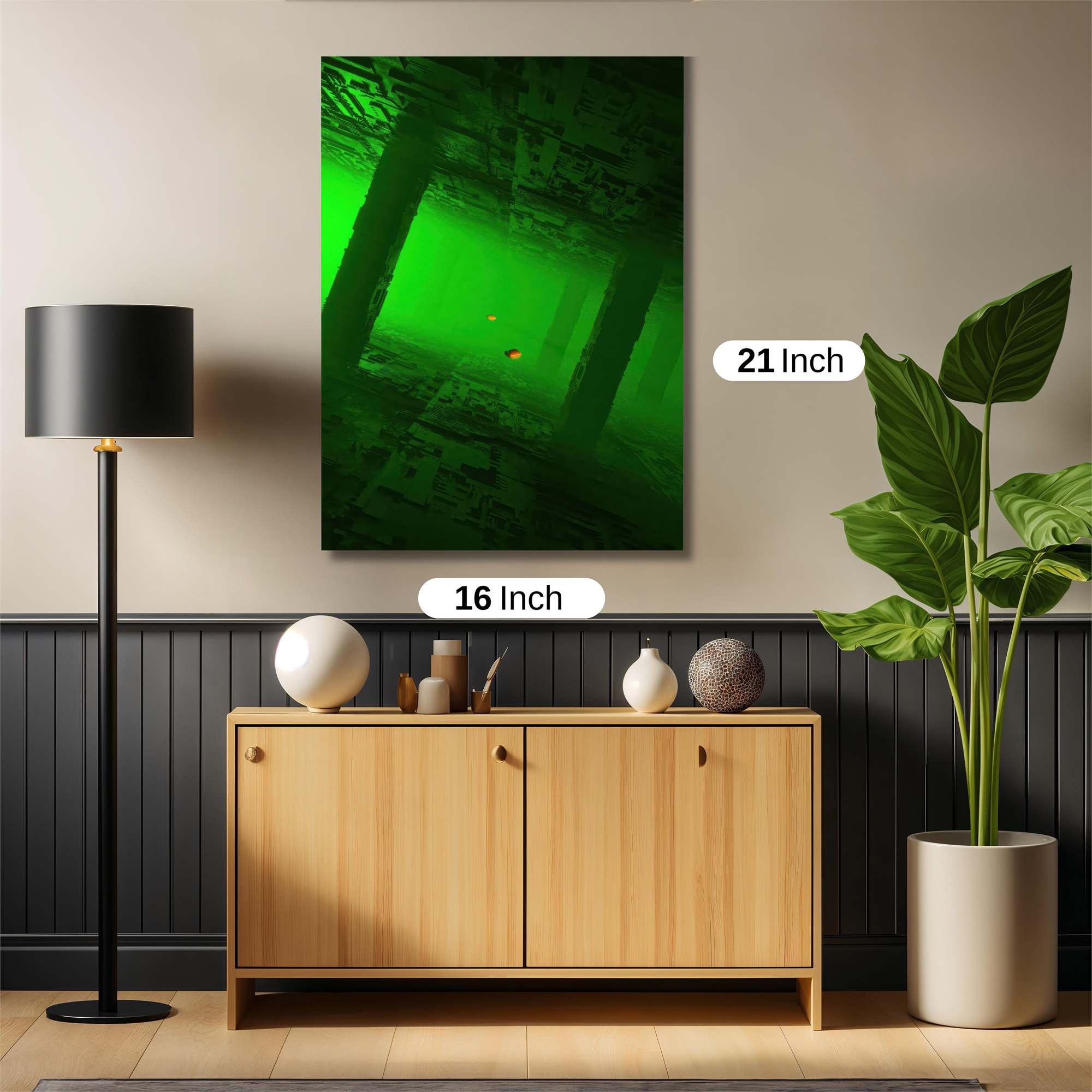 Alien Descent Safe Wall Magnetic / M