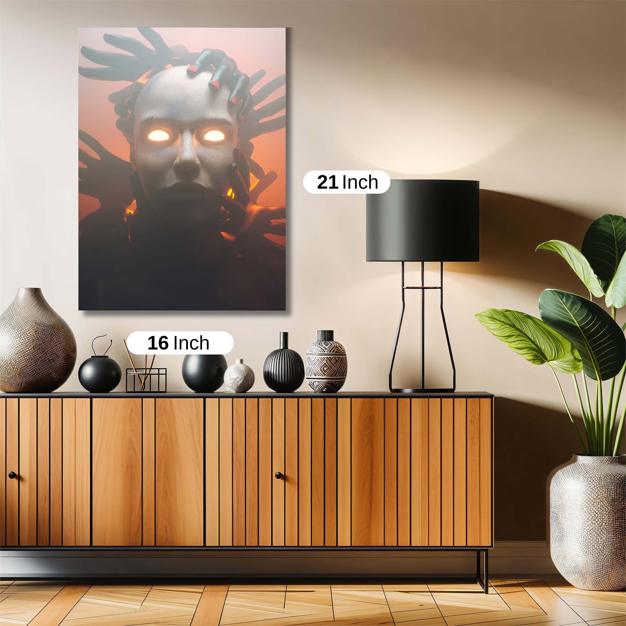 Gaze Unleashed Safe Wall Magnetic / M