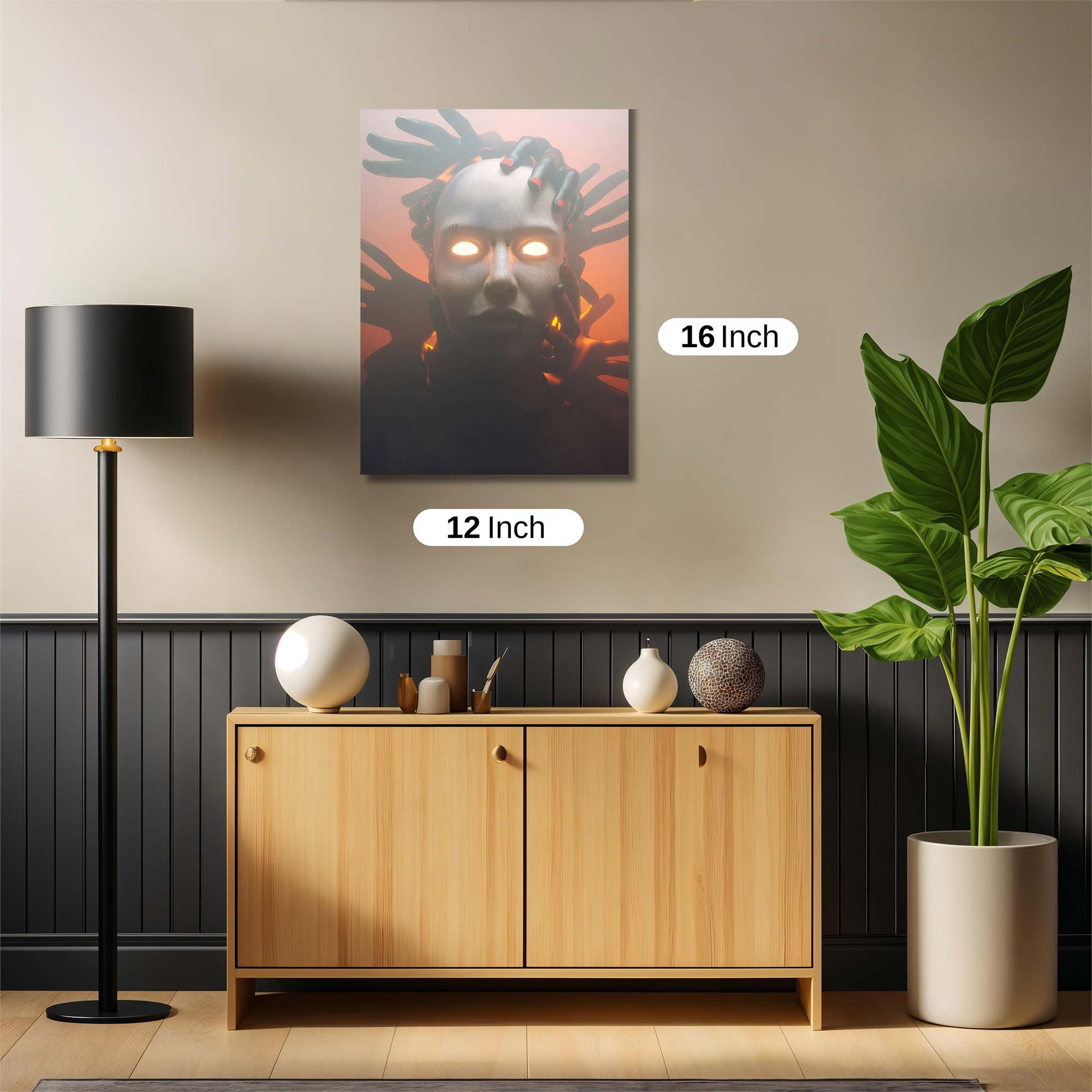 Gaze Unleashed Safe Wall Magnetic / M