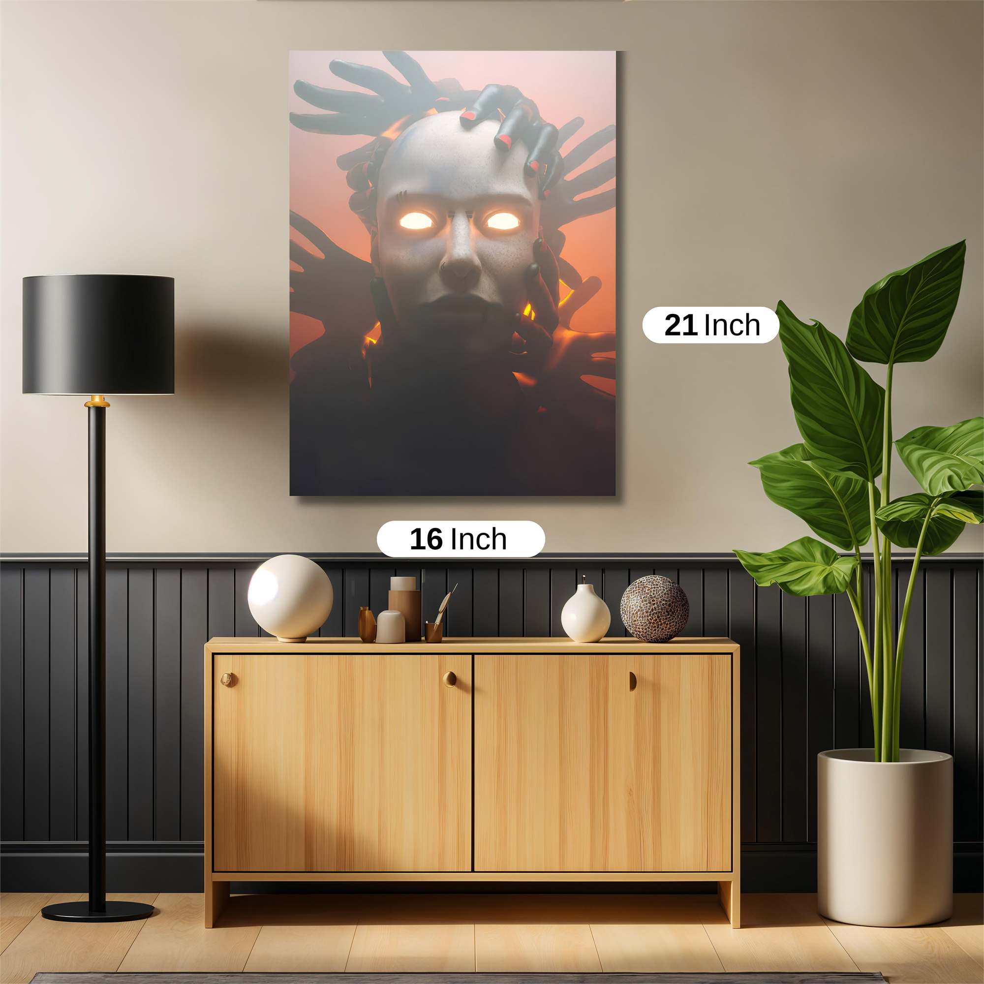 Gaze Unleashed Safe Wall Magnetic / M