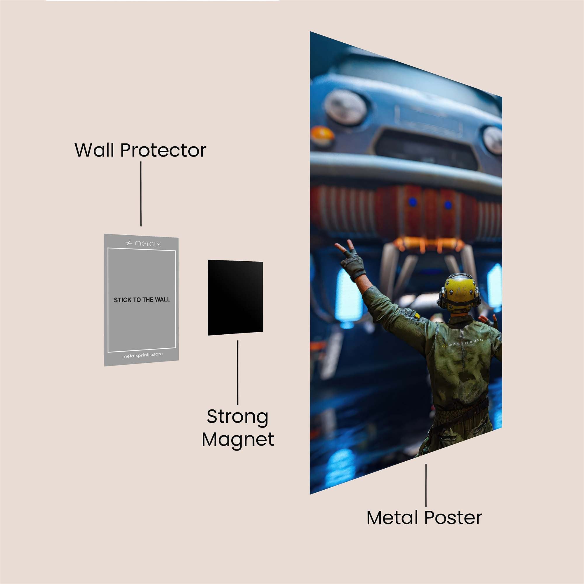 MackMajestic Safe Wall Magnetic / M