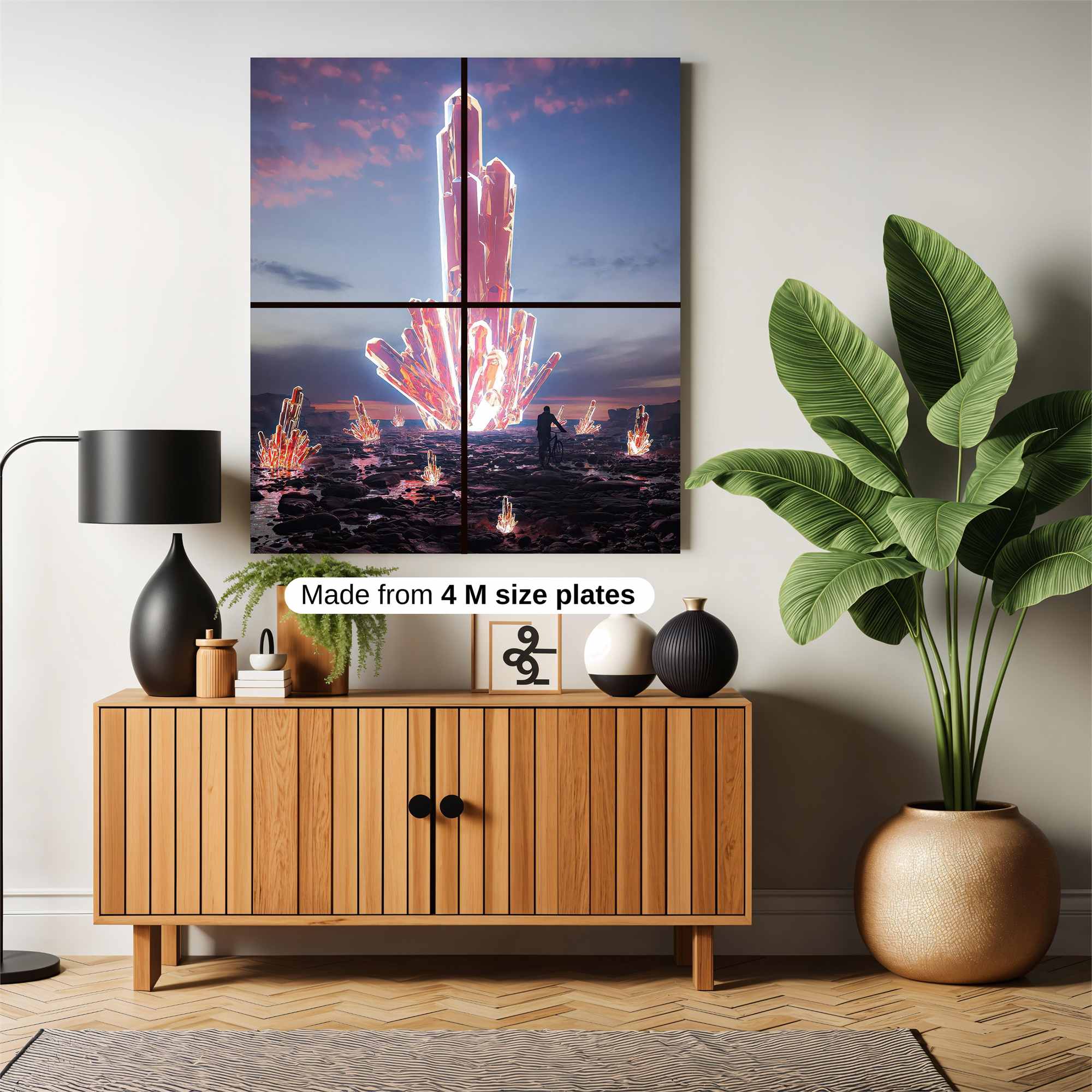 Crystal Radiance Safe Wall Magnetic / M