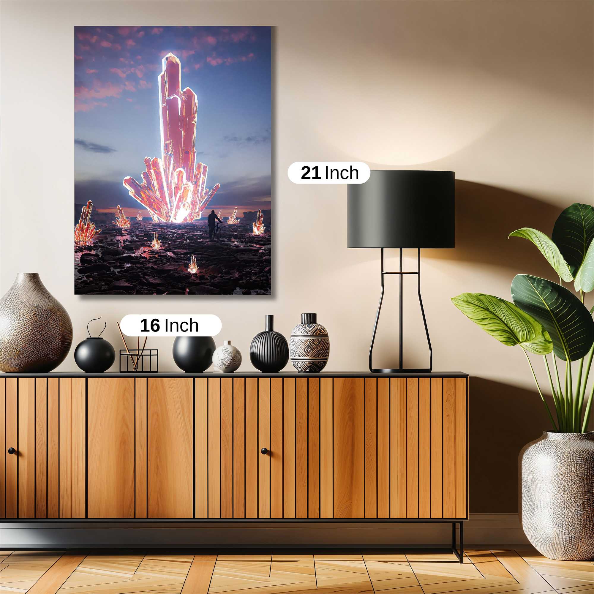 Crystal Radiance Safe Wall Magnetic / M