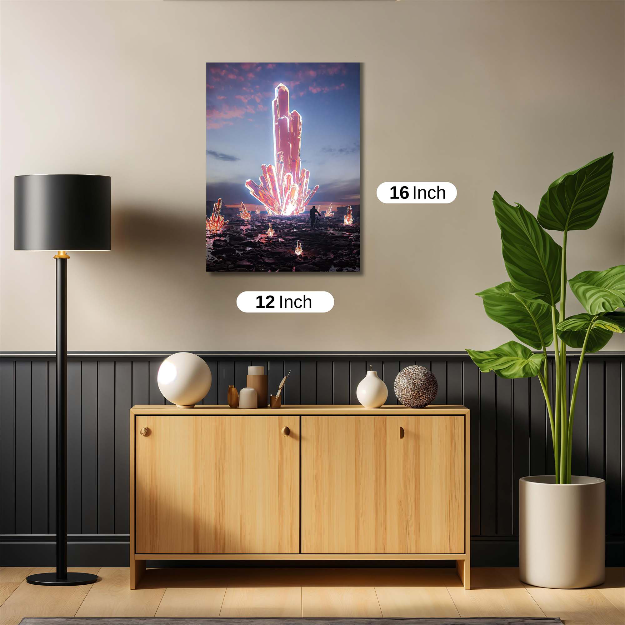 Crystal Radiance Safe Wall Magnetic / M