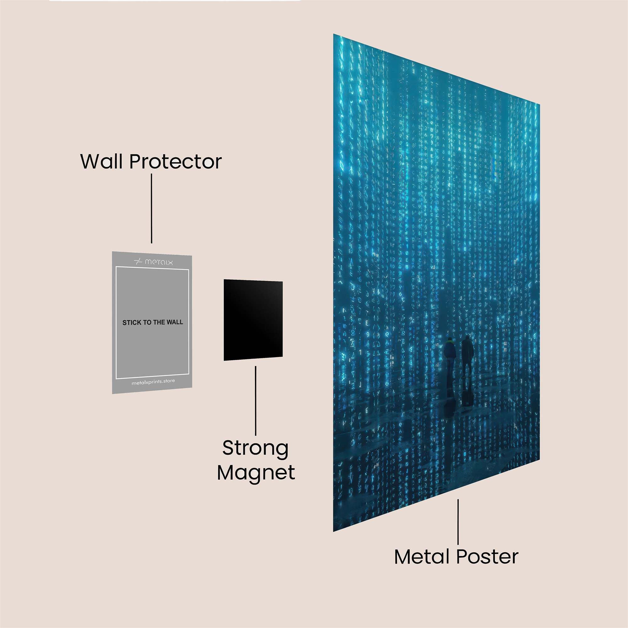 Matrix Dream Safe Wall Magnetic / M