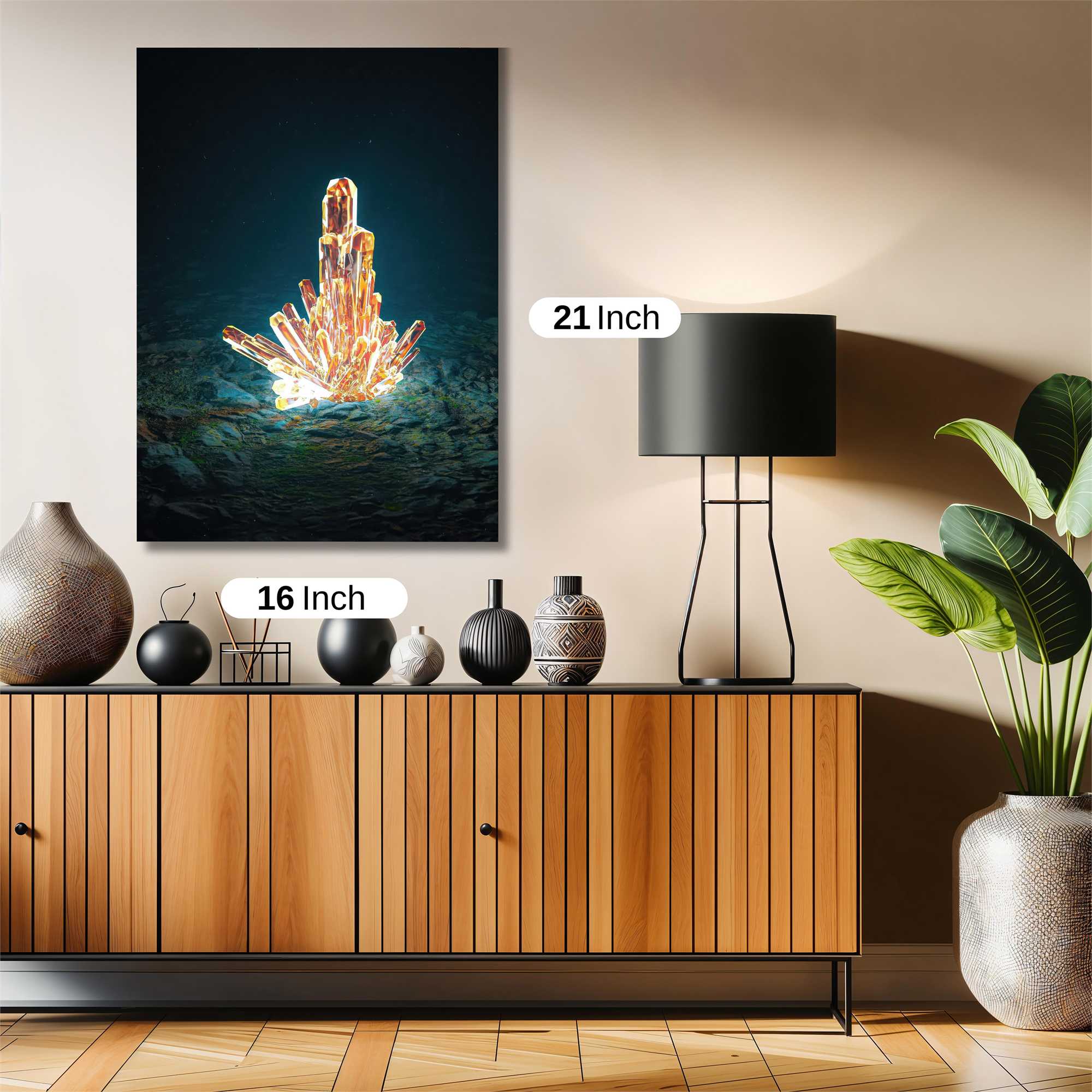 Crystal Radiance Safe Wall Magnetic / M