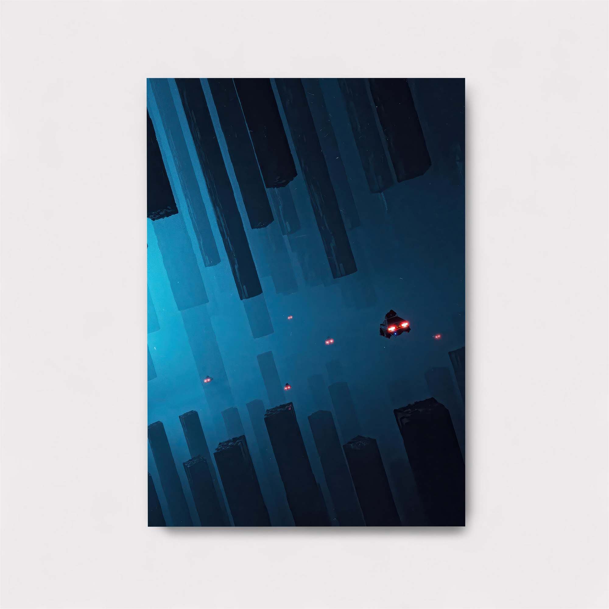 Neon Descent Safe Wall Magnetic / M