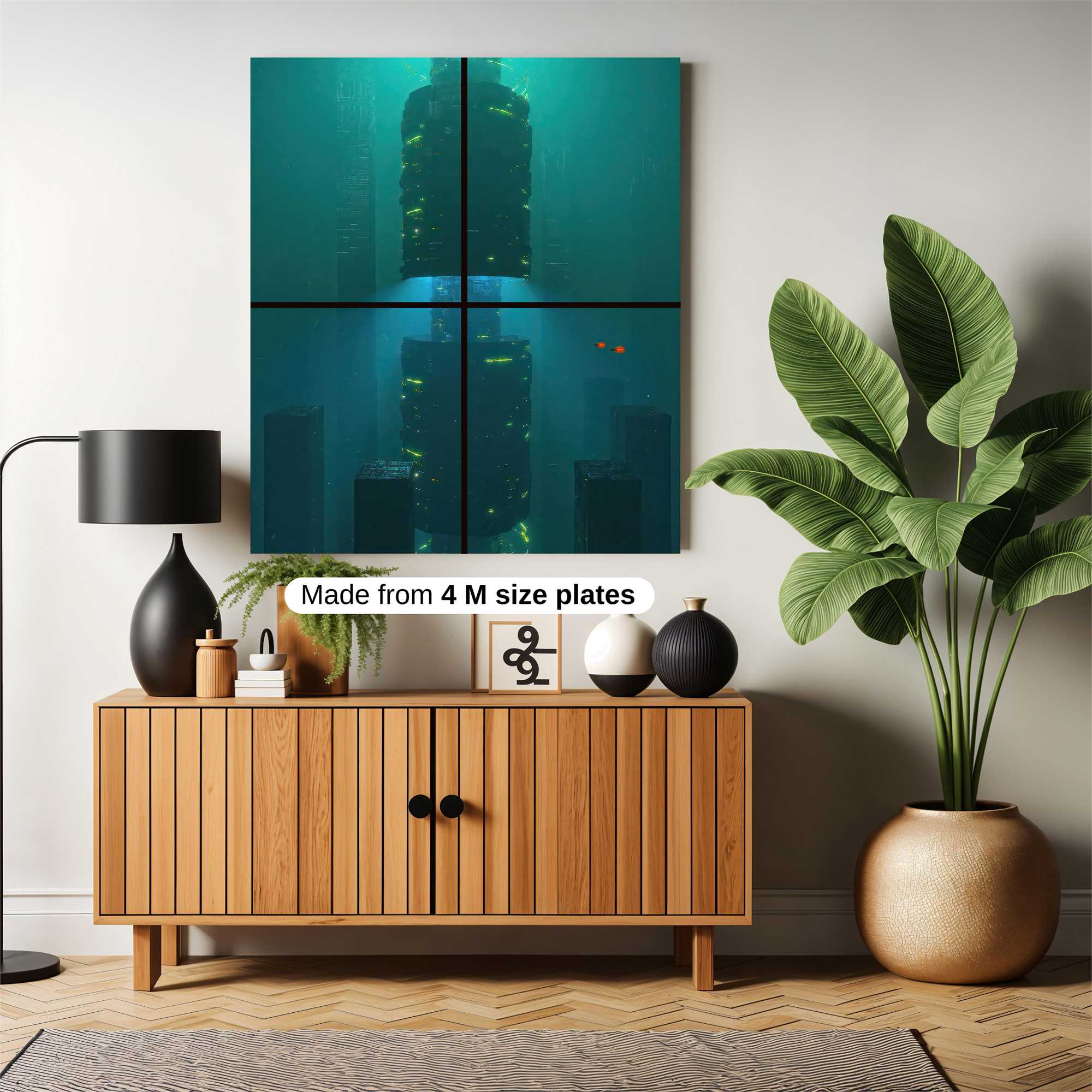 Neon Abyss Safe Wall Magnetic / M