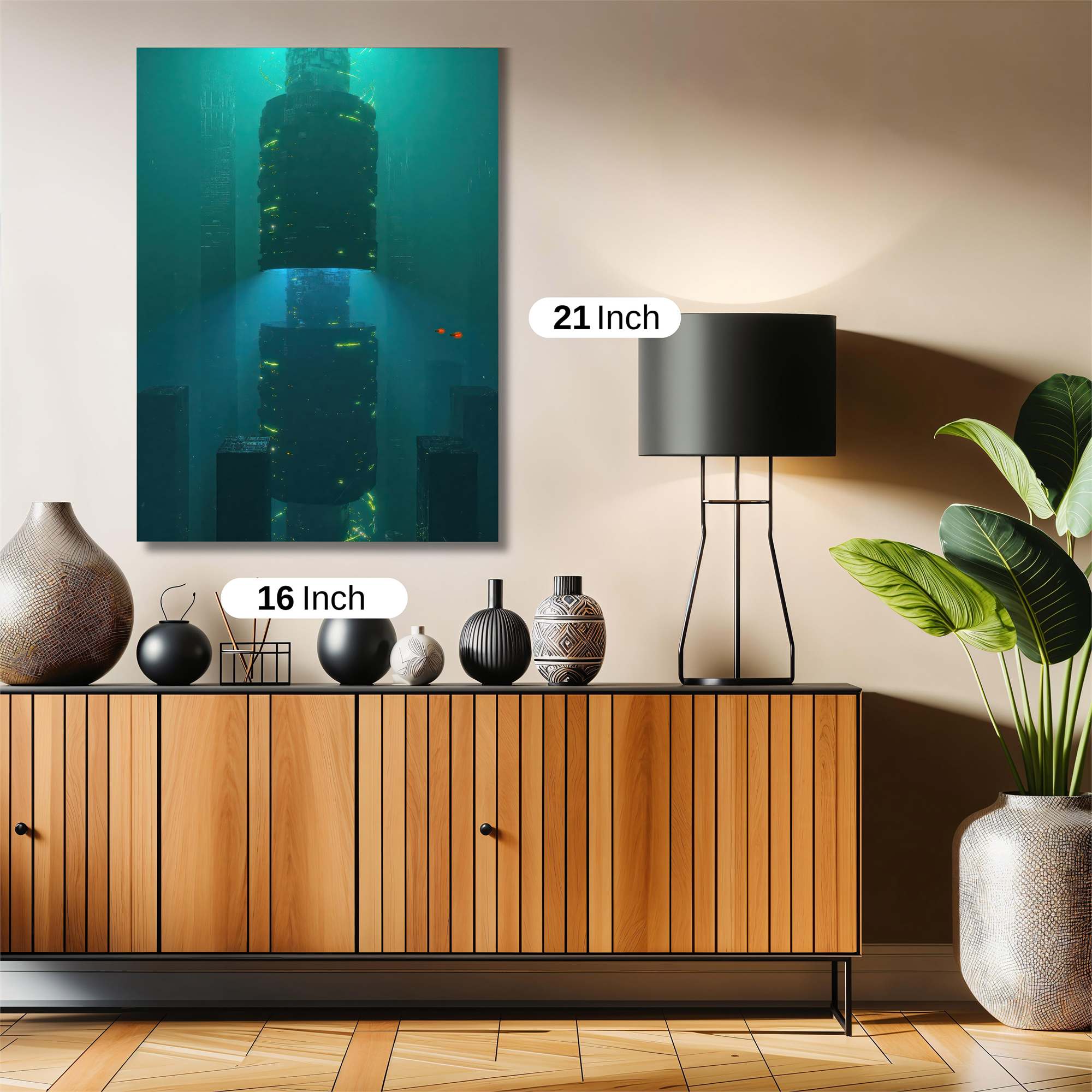 Neon Abyss Safe Wall Magnetic / M