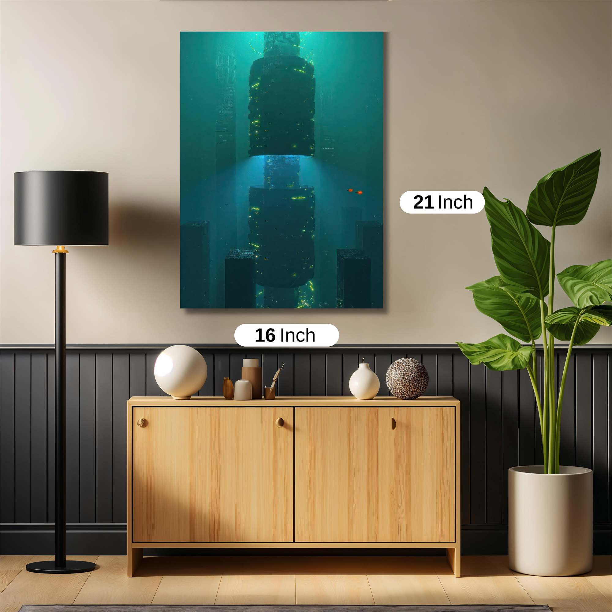 Neon Abyss Safe Wall Magnetic / M