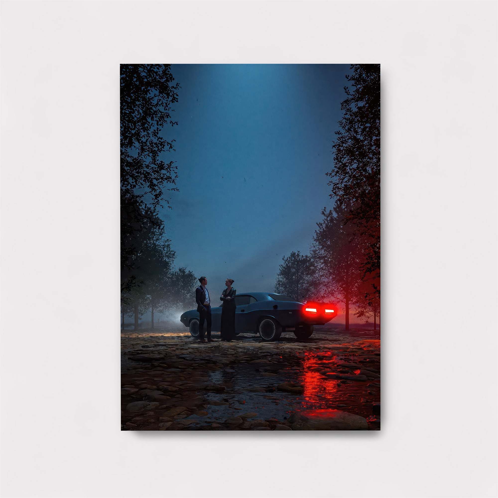 Mystery Night Safe Wall Magnetic / M