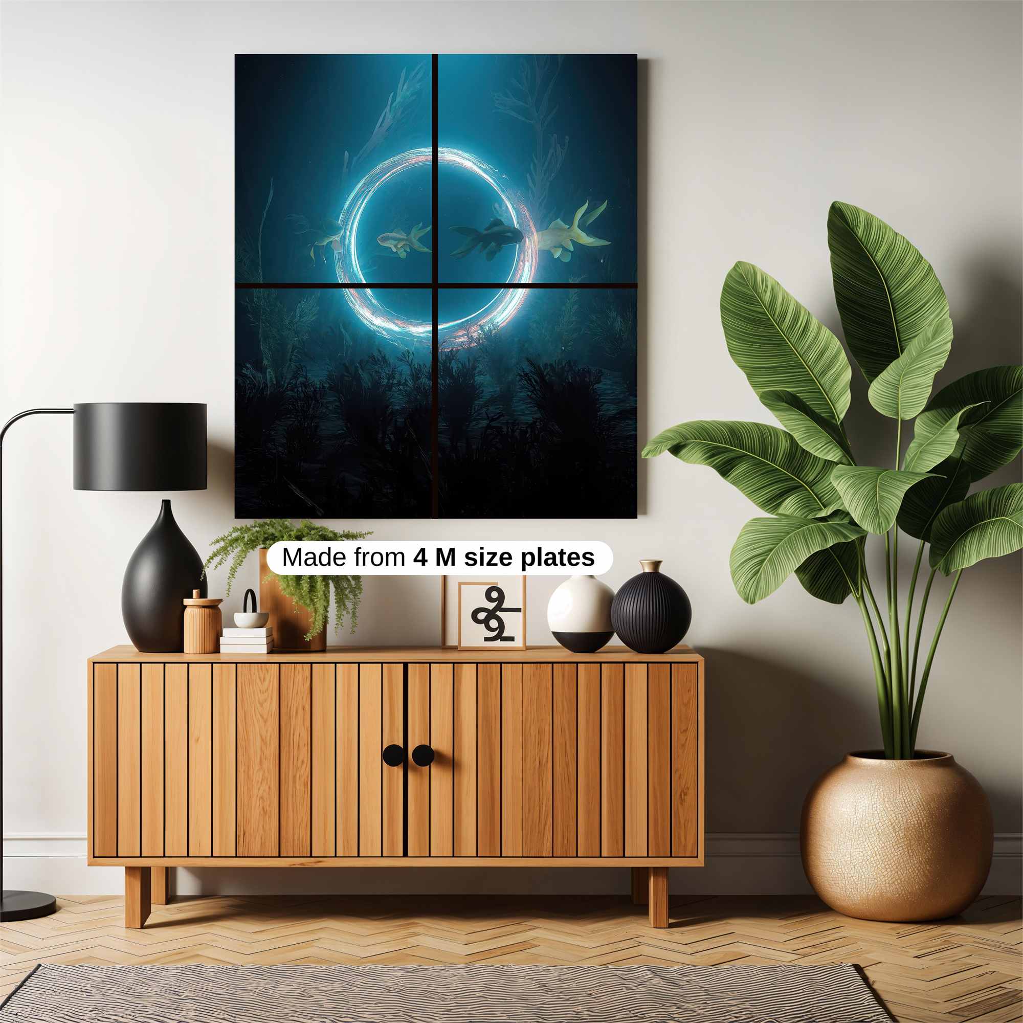 Fish Enigma Safe Wall Magnetic / M