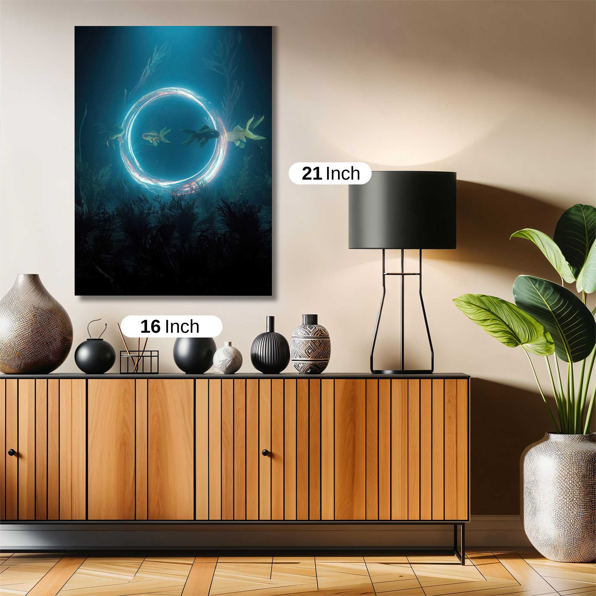 Fish Enigma Safe Wall Magnetic / M