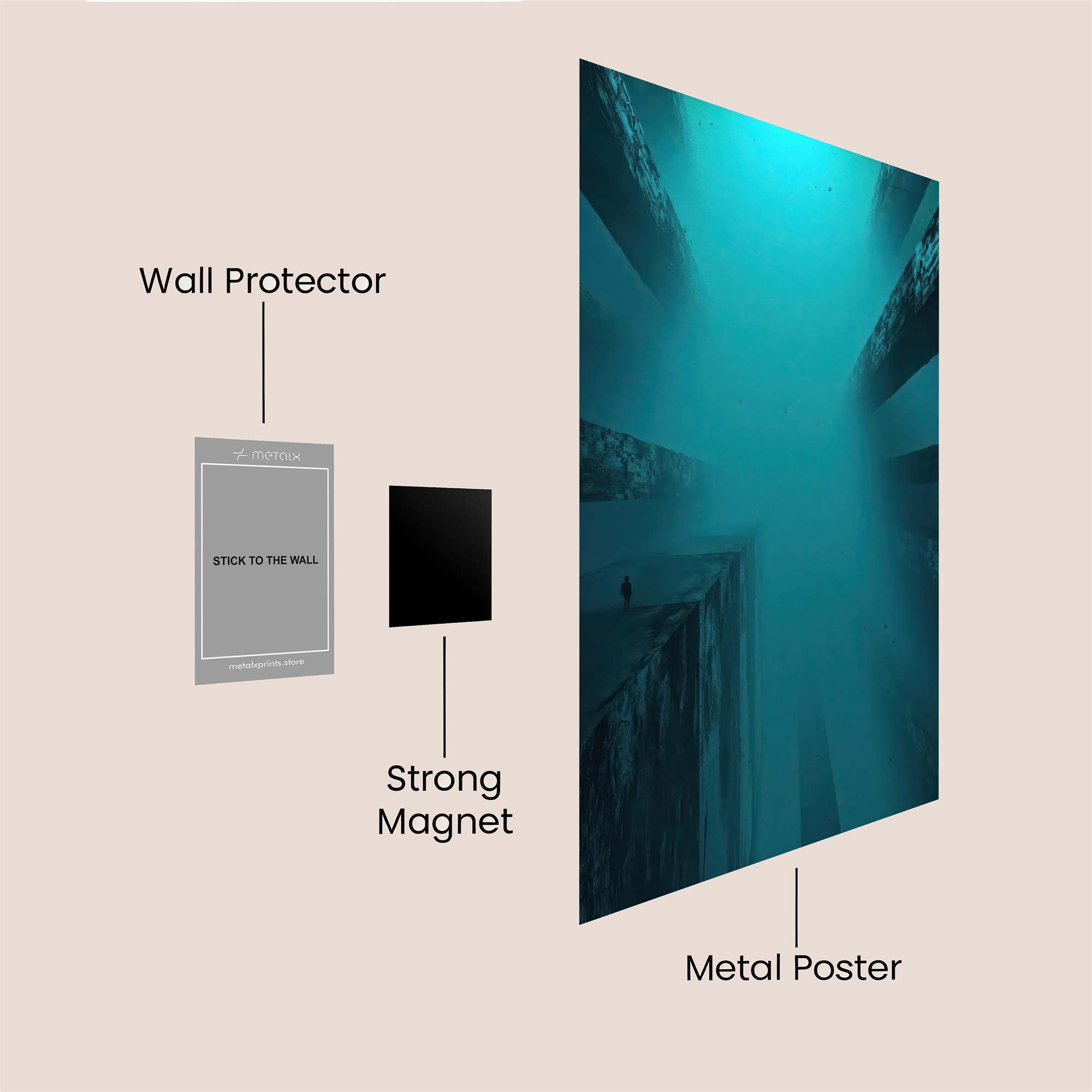 Abyss Echo Safe Wall Magnetic / M