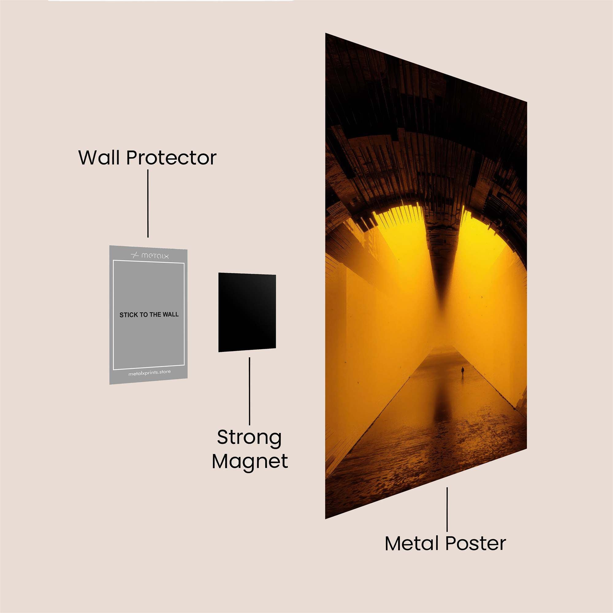 Portal Enigma Safe Wall Magnetic / M