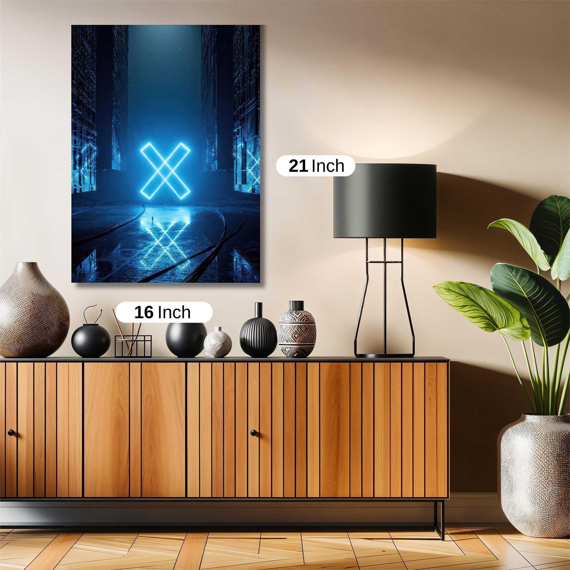 Neon Enigma Safe Wall Magnetic / M