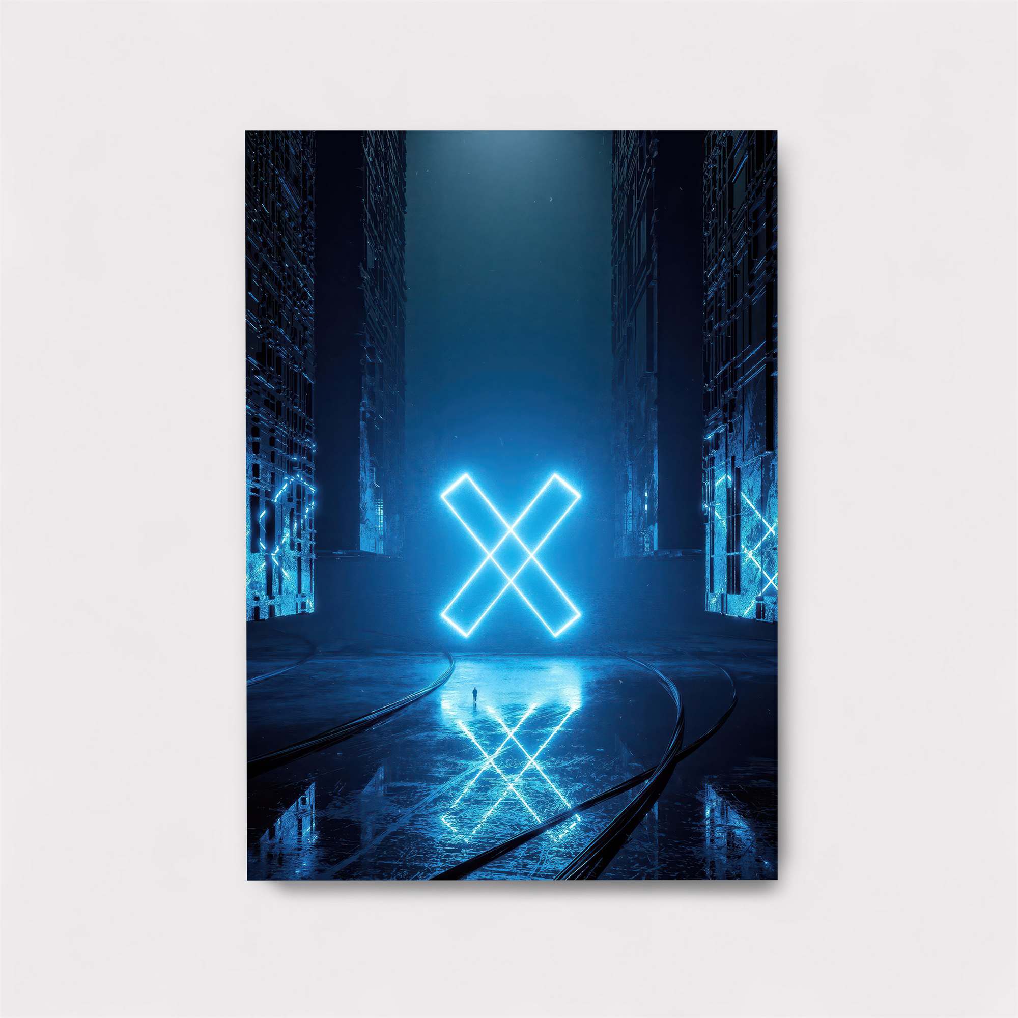 Neon Enigma Safe Wall Magnetic / M