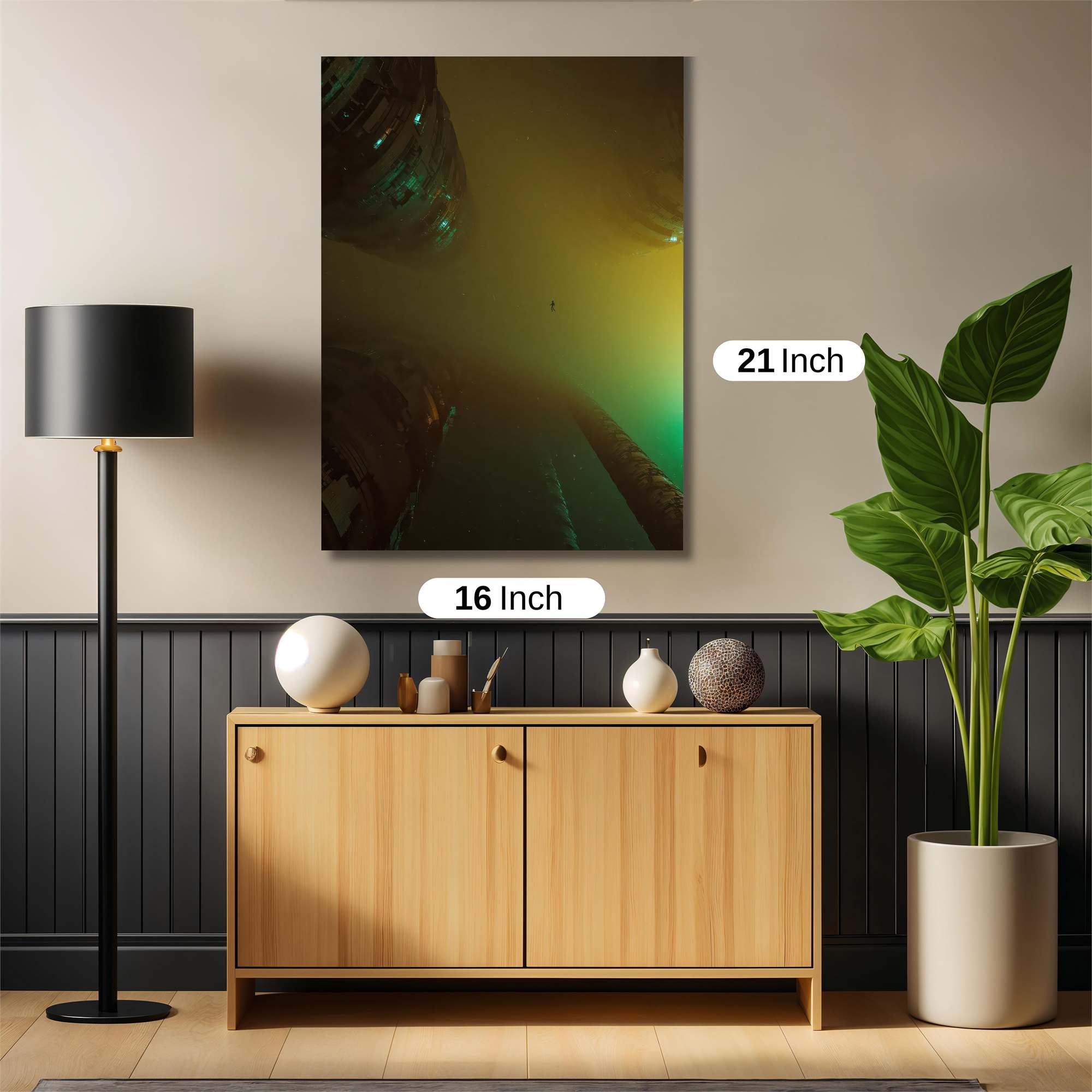 Submarine Eerie Safe Wall Magnetic / M
