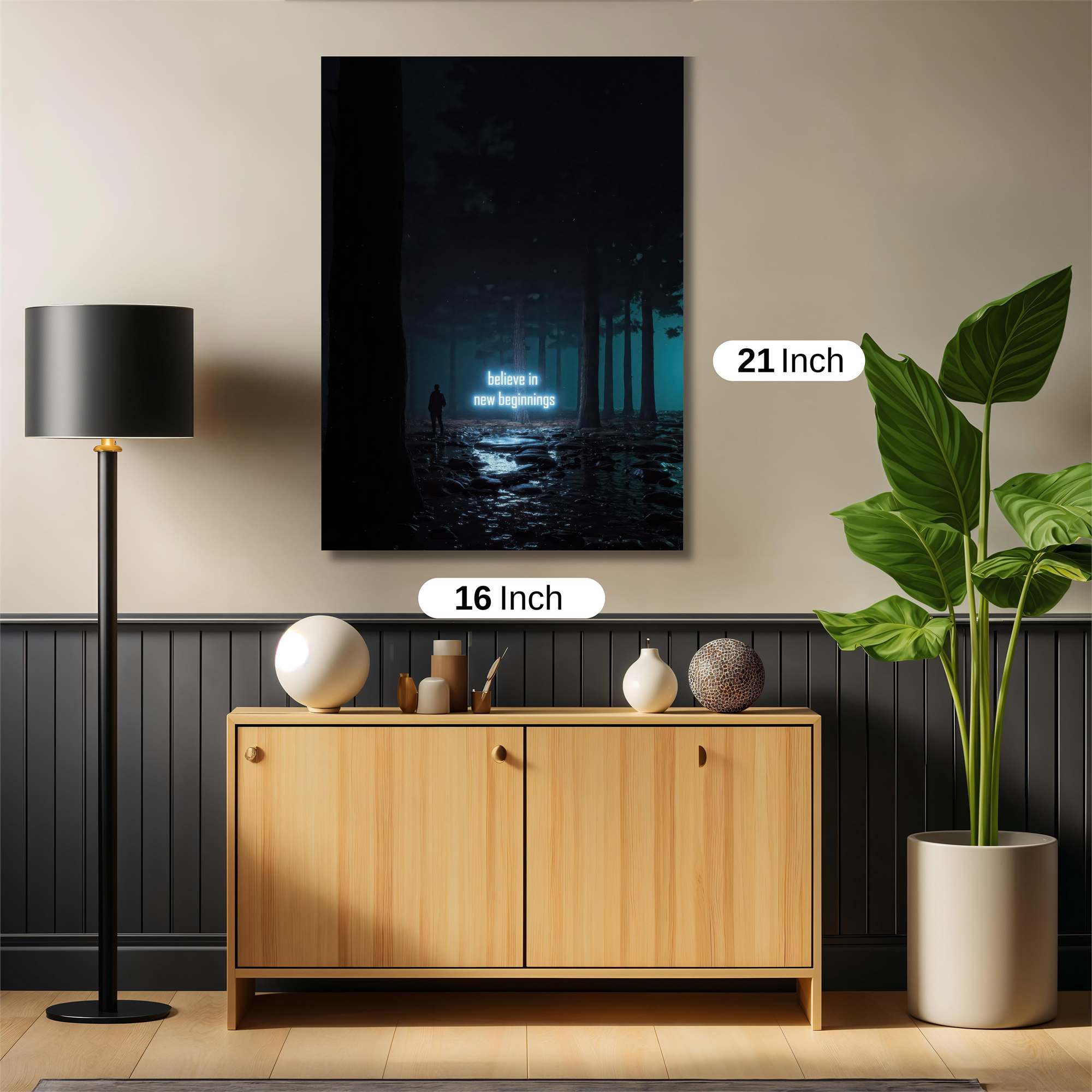 Journey Hopeful Safe Wall Magnetic / M