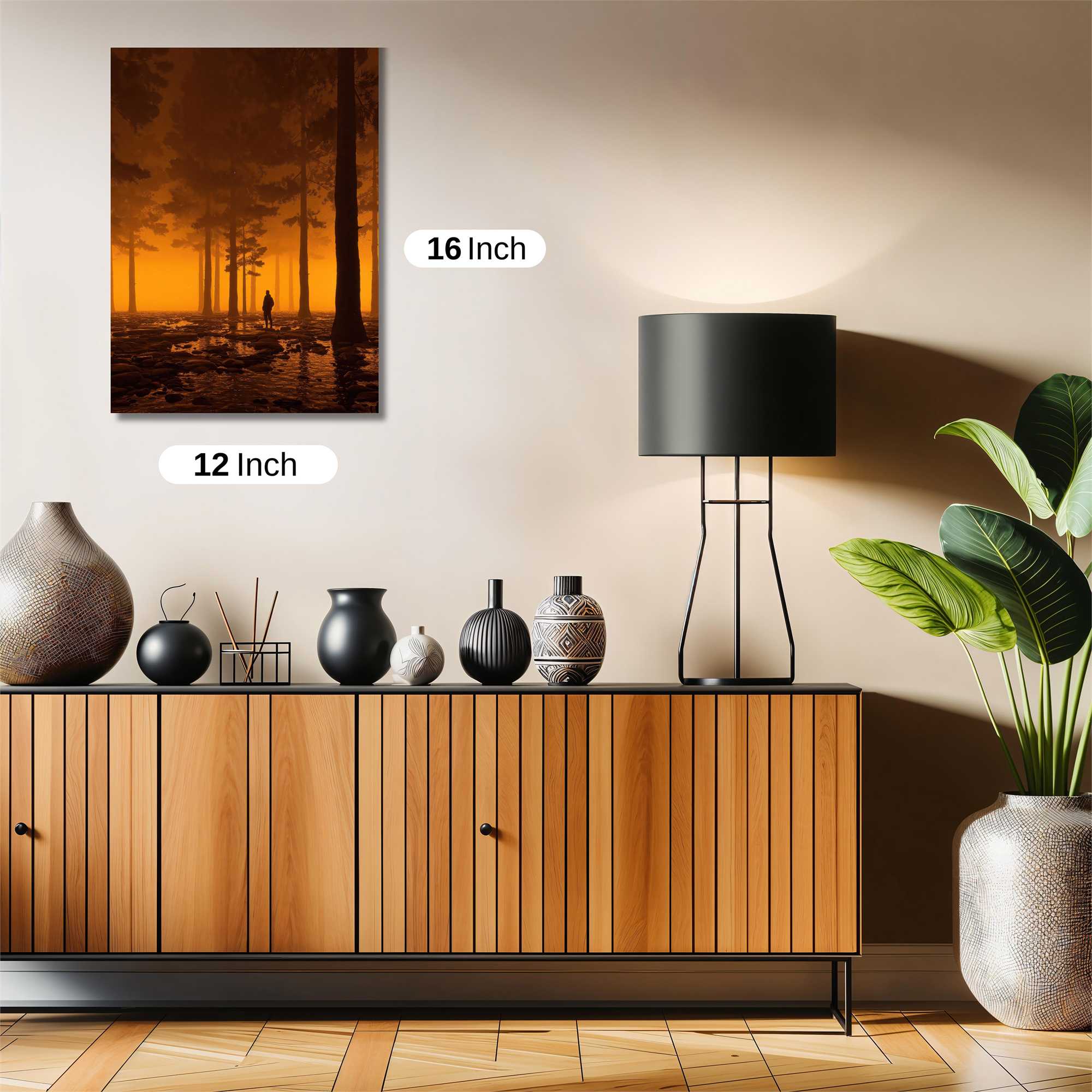 Forest Glow Safe Wall Magnetic / M