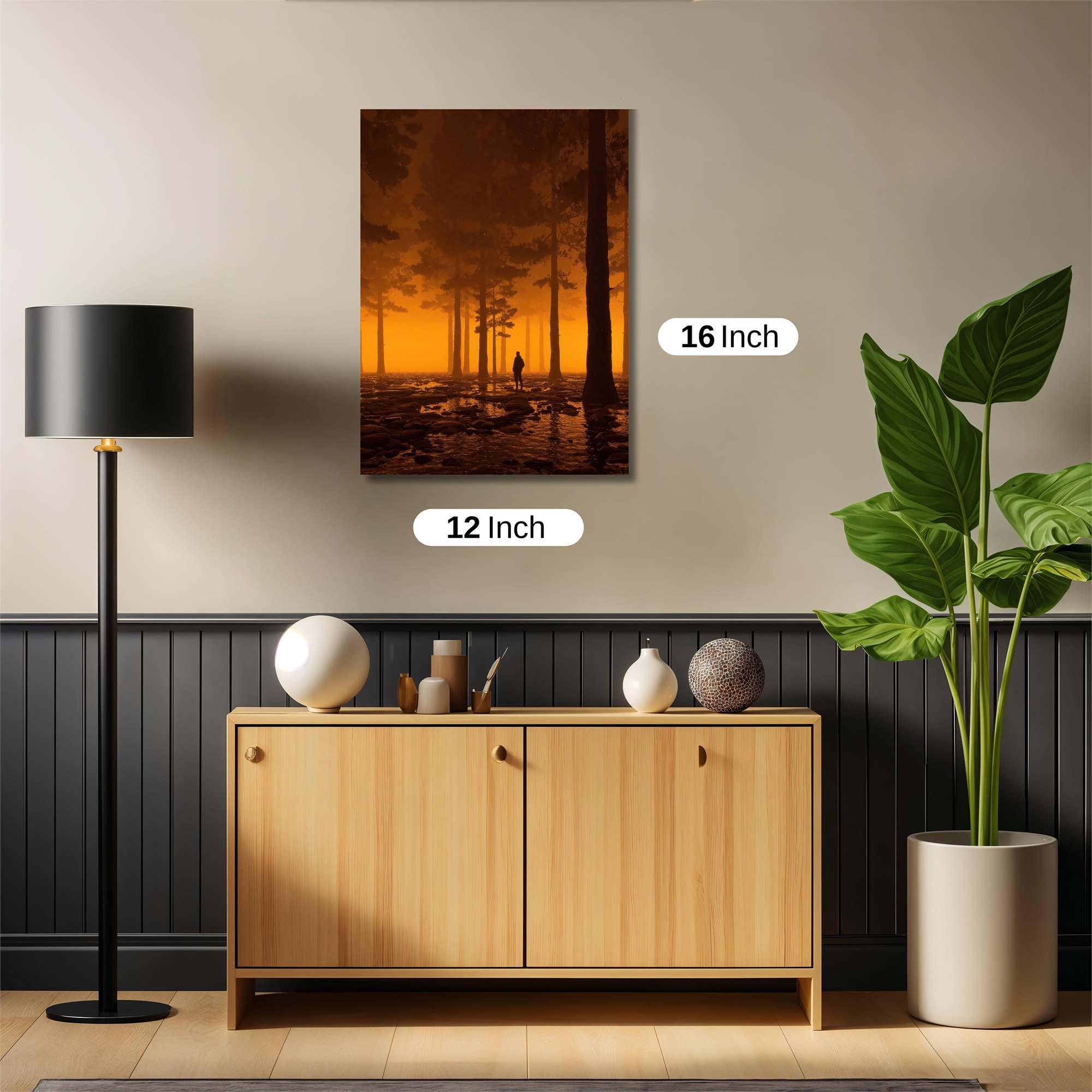 Forest Glow Safe Wall Magnetic / M