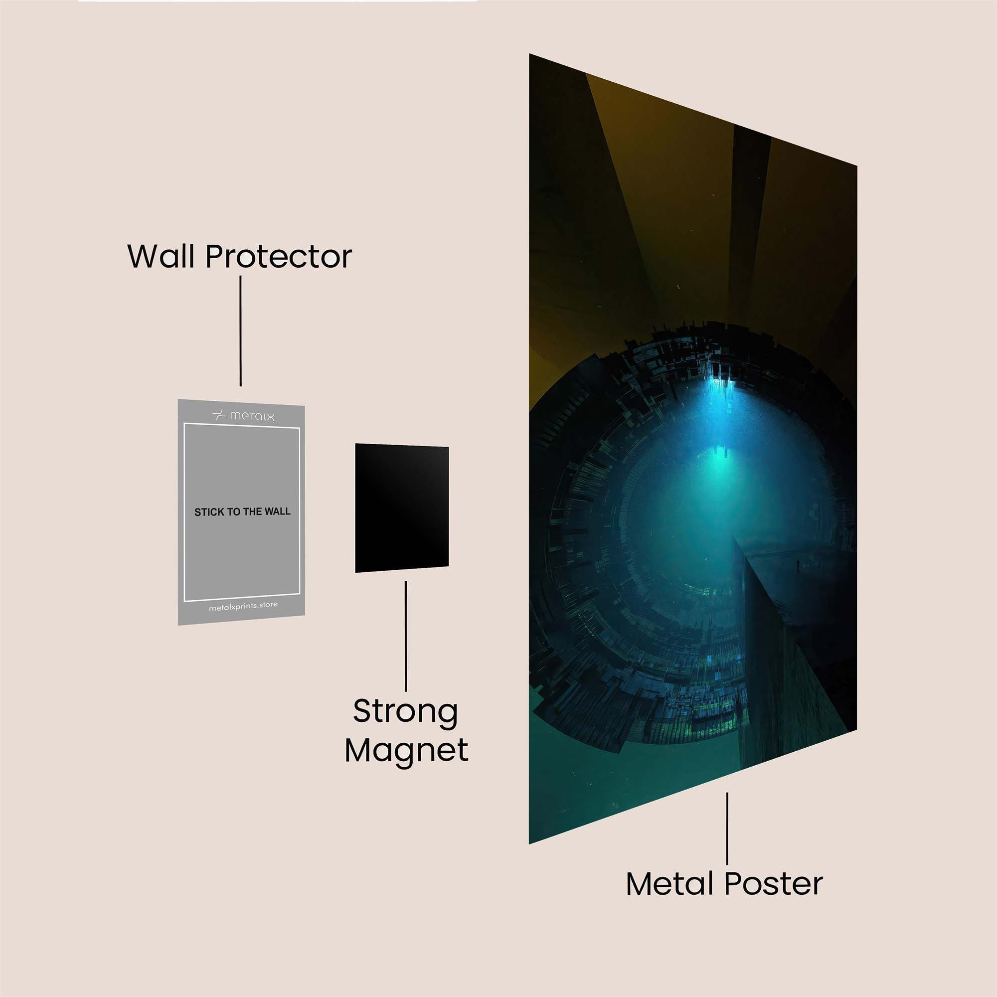 Stargate Enigmatic Safe Wall Magnetic / M