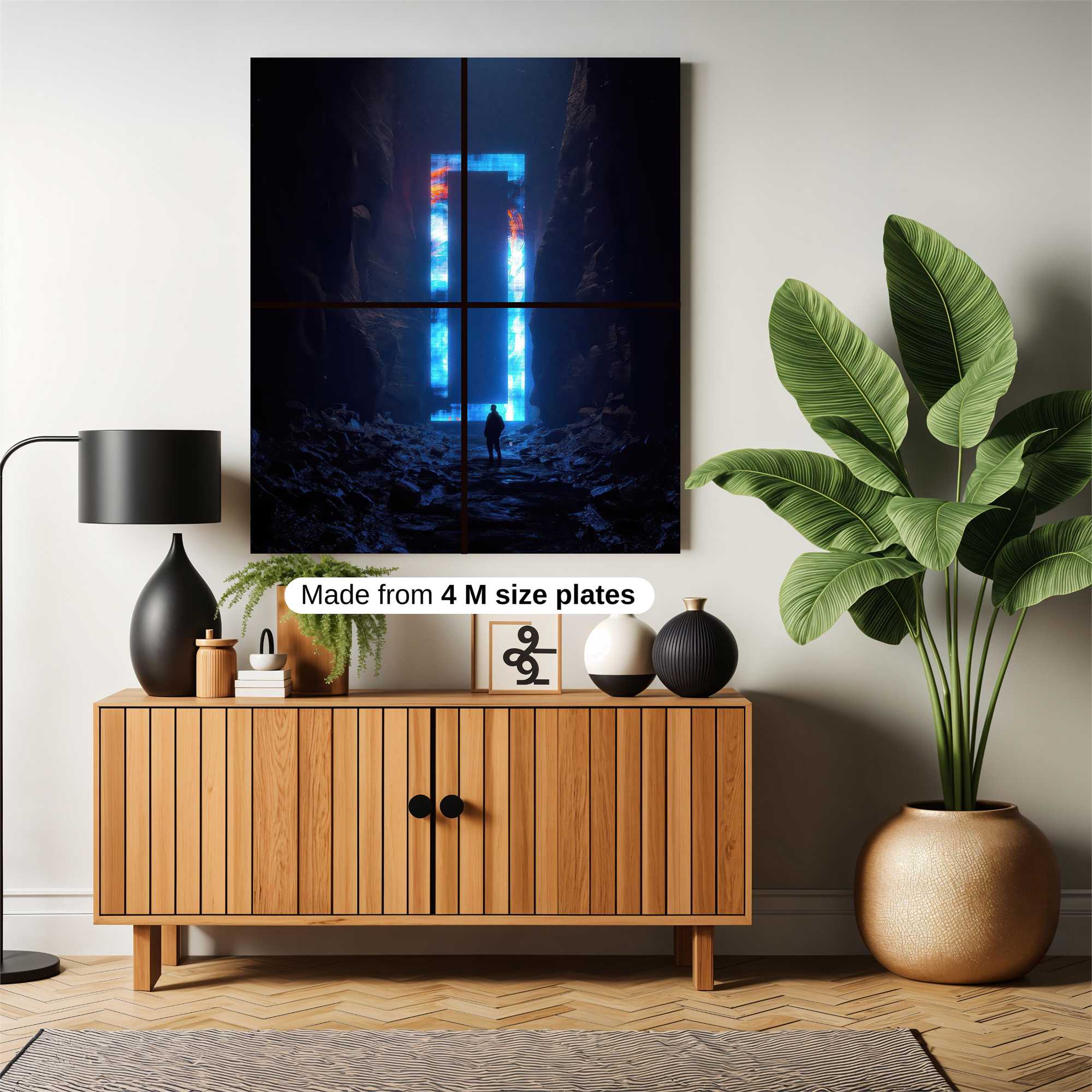 Portal Mystery Safe Wall Magnetic / M