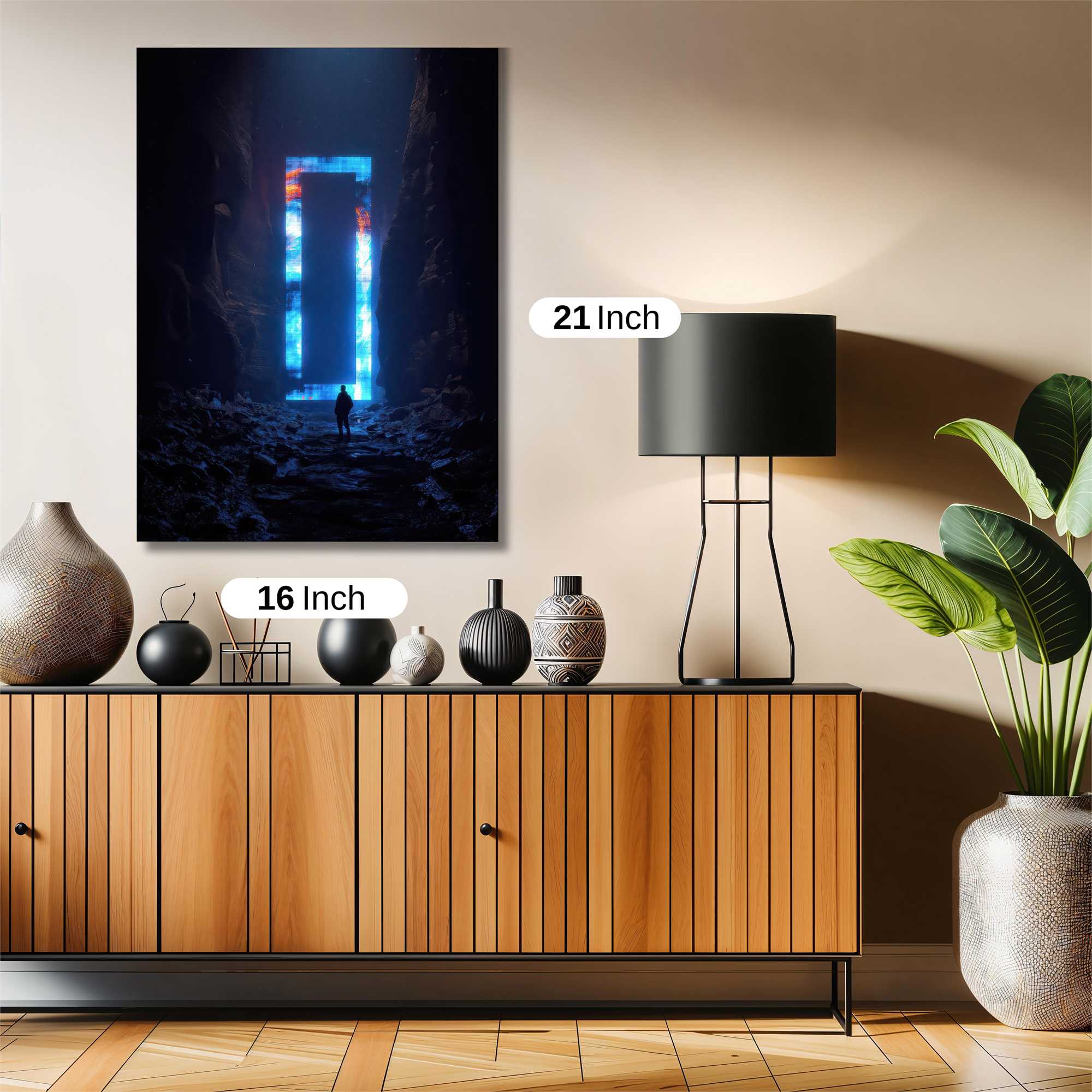 Portal Mystery Safe Wall Magnetic / M
