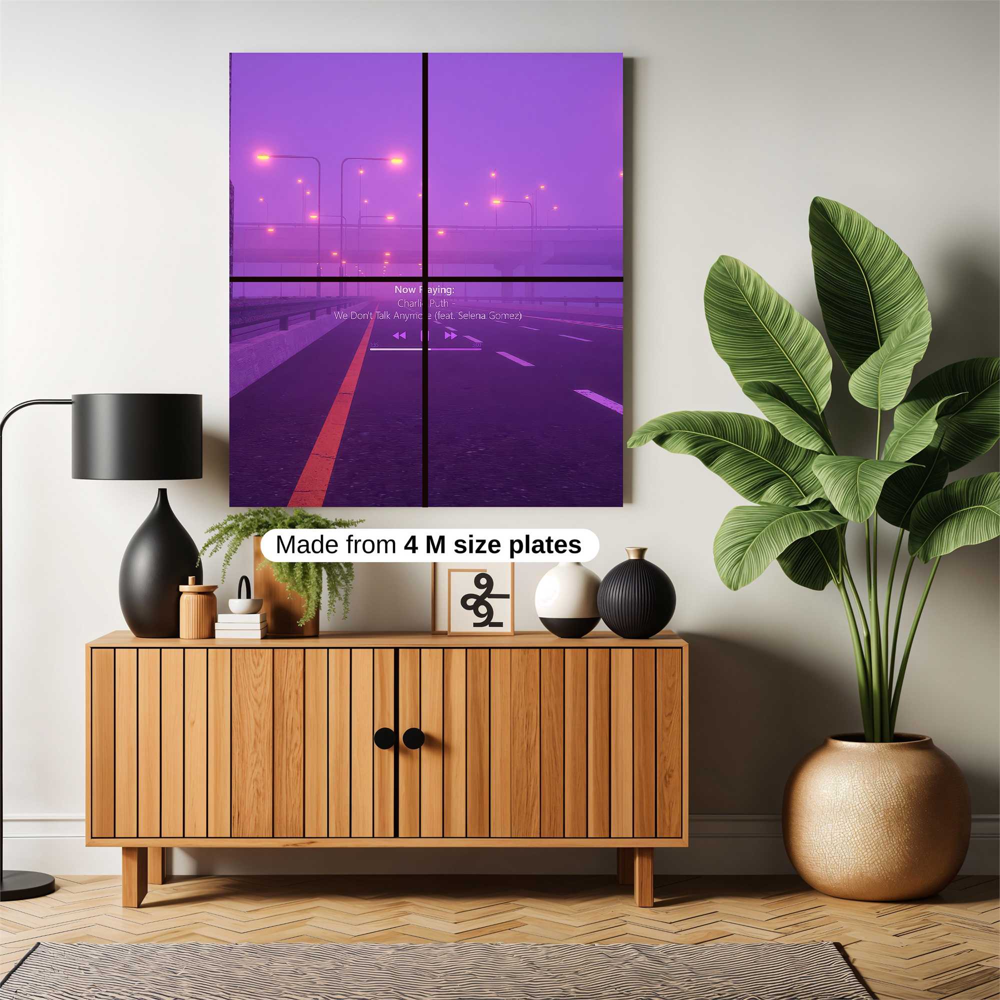 Neon Serenity Safe Wall Magnetic / M